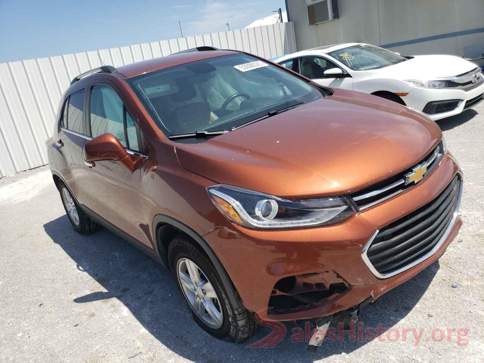 3GNCJLSB7KL287022 2019 CHEVROLET TRAX