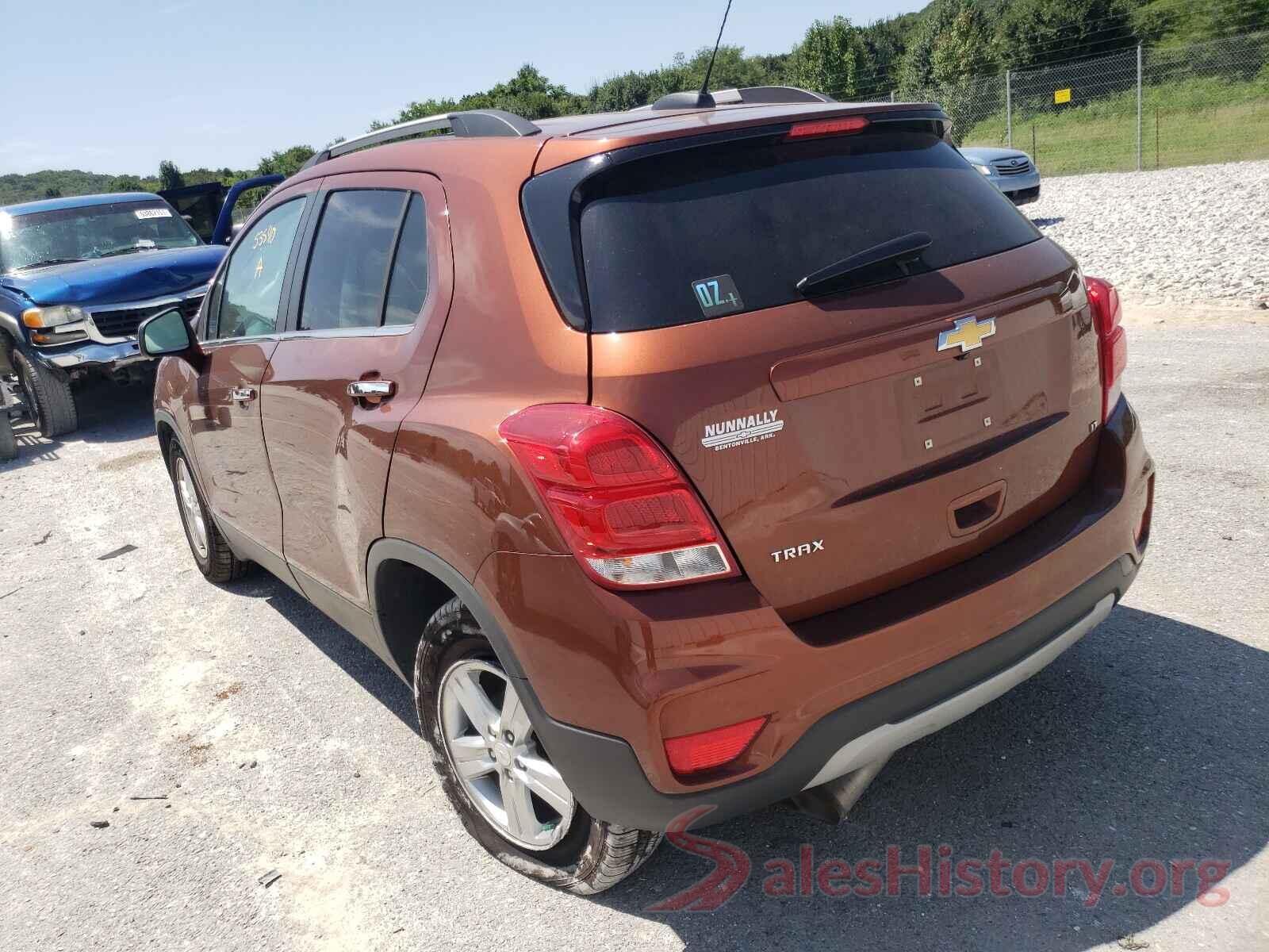 3GNCJLSB7KL287022 2019 CHEVROLET TRAX