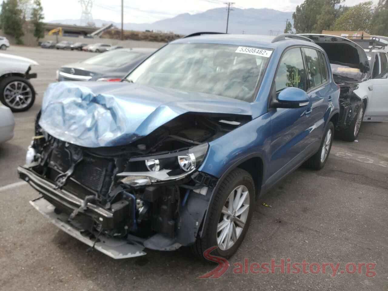 WVGAV7AX5HK050902 2017 VOLKSWAGEN TIGUAN