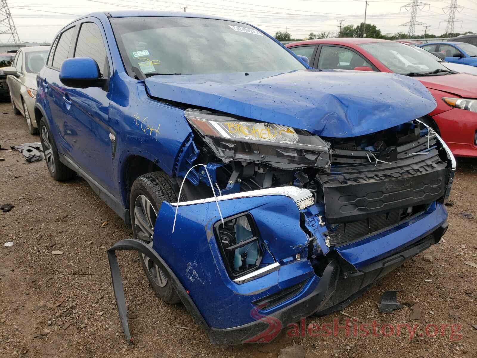 JA4AR3AU7LU004714 2020 MITSUBISHI OUTLANDER