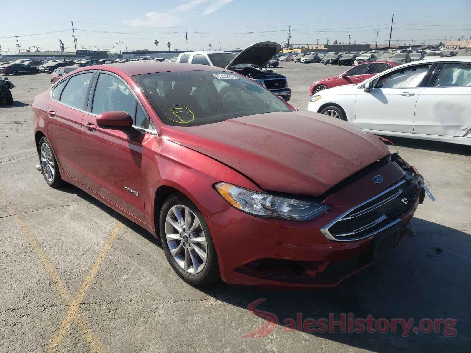 3FA6P0LU7HR386227 2017 FORD FUSION