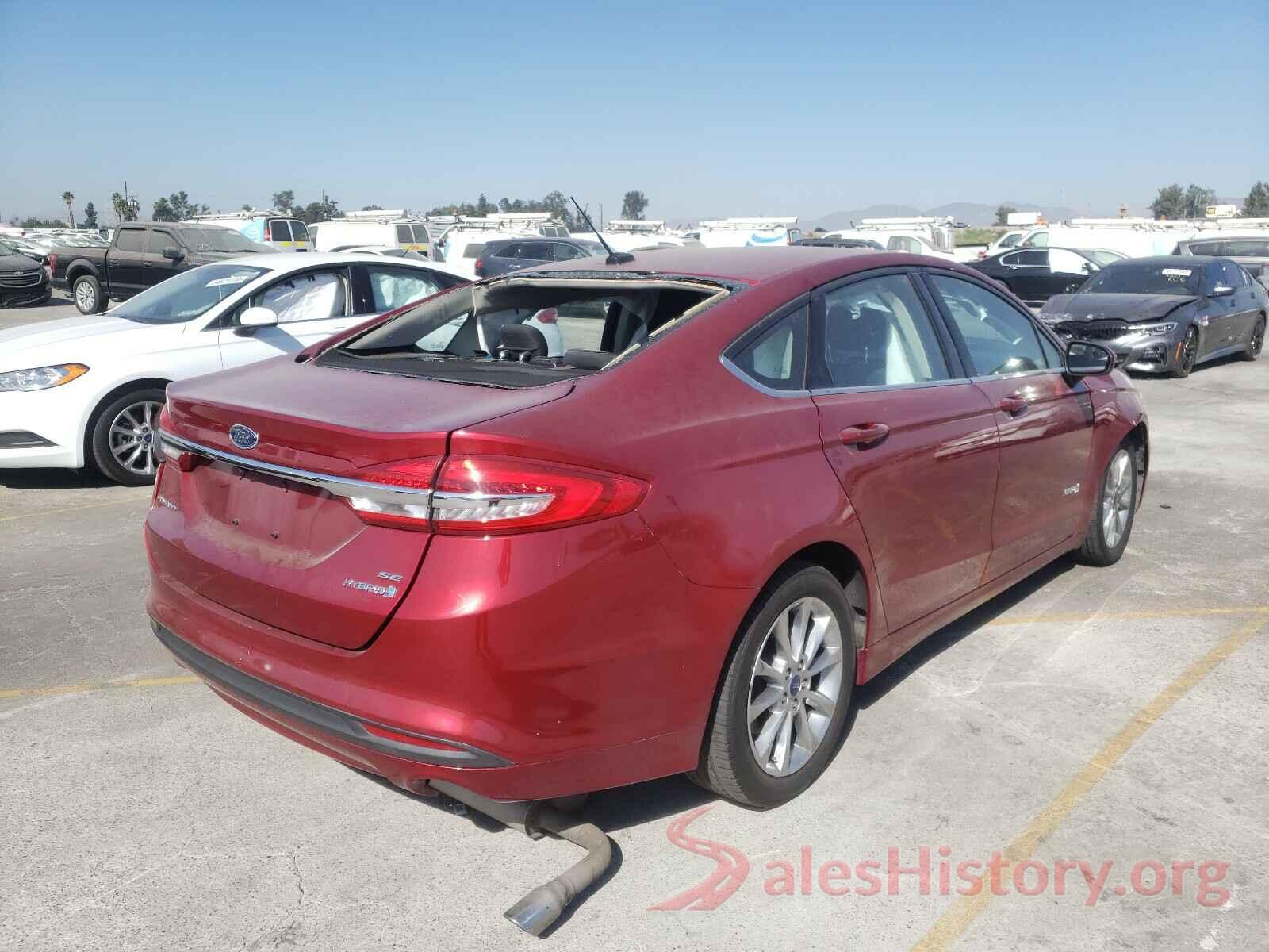 3FA6P0LU7HR386227 2017 FORD FUSION