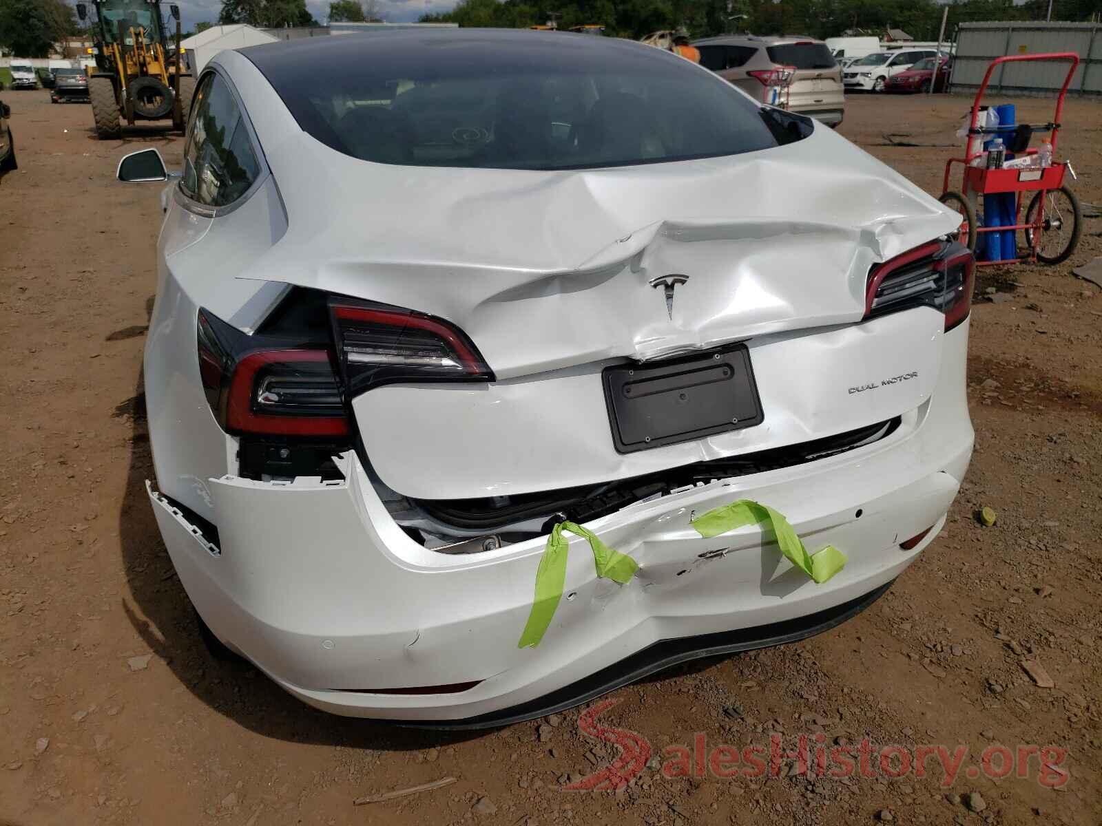 5YJ3E1EBXLF637854 2020 TESLA MODEL 3