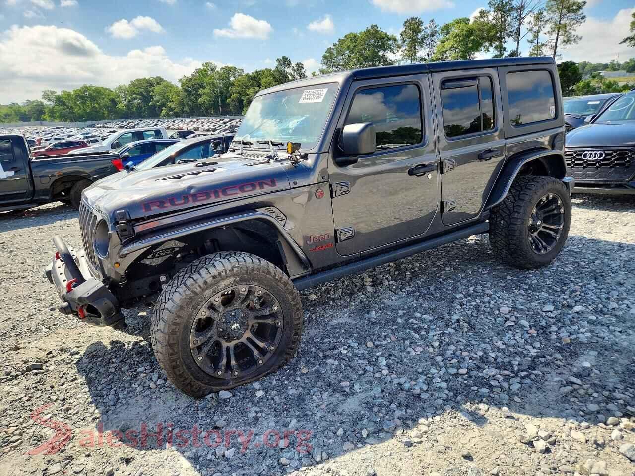 2020 JEEP WRANGLER VIN 1C4HJXFG5LW118401, auction photo