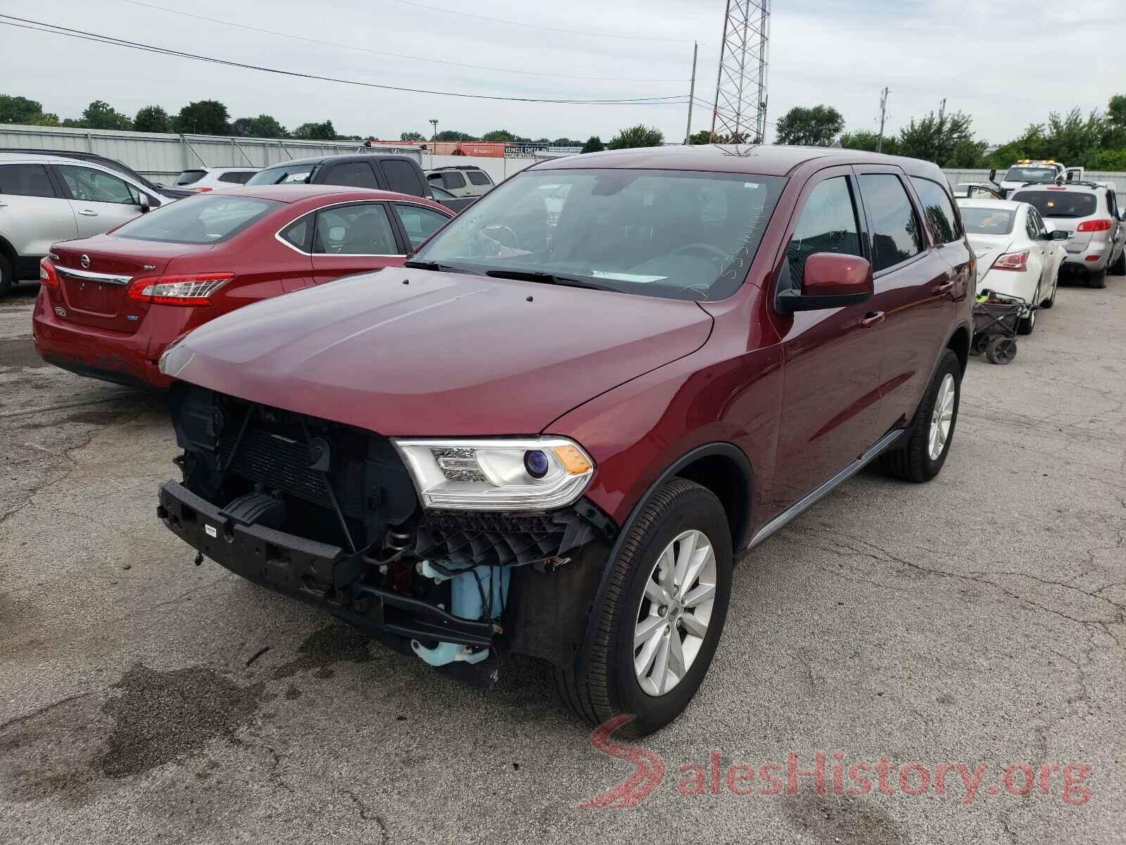 1C4RDJAG4KC633910 2019 DODGE DURANGO