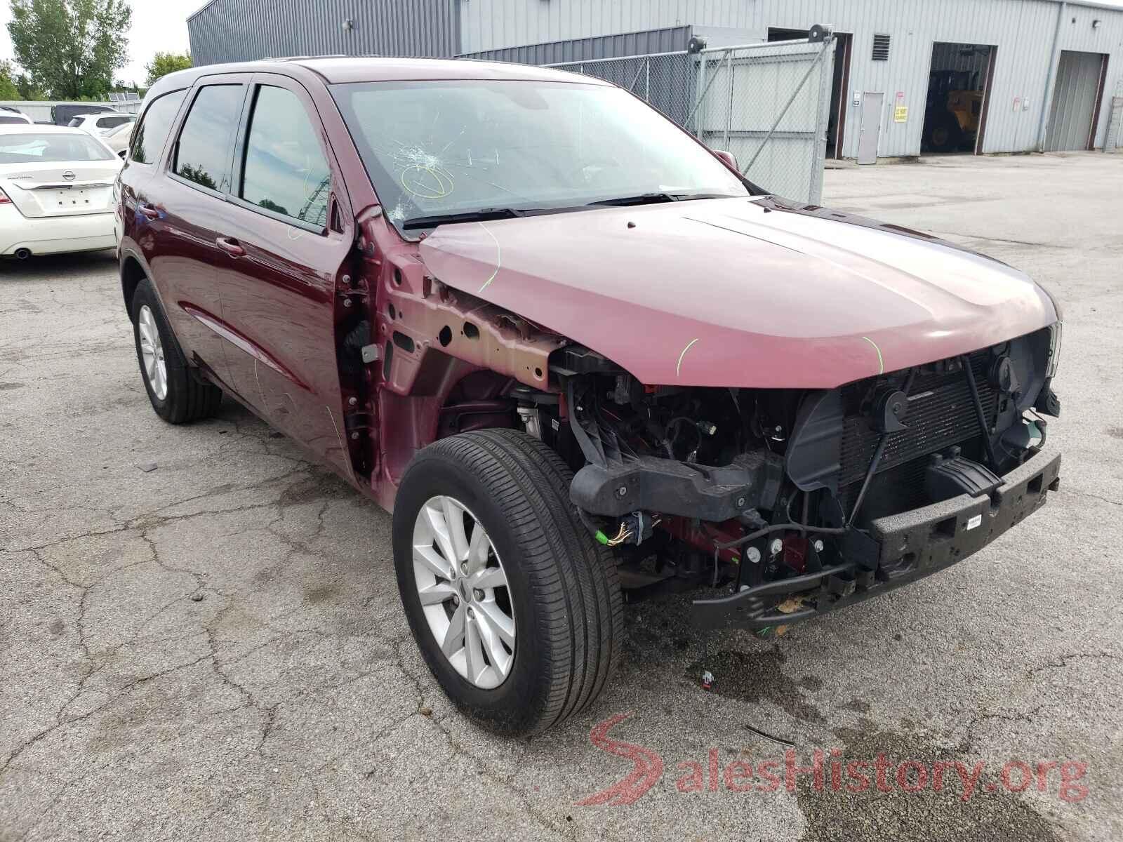 1C4RDJAG4KC633910 2019 DODGE DURANGO