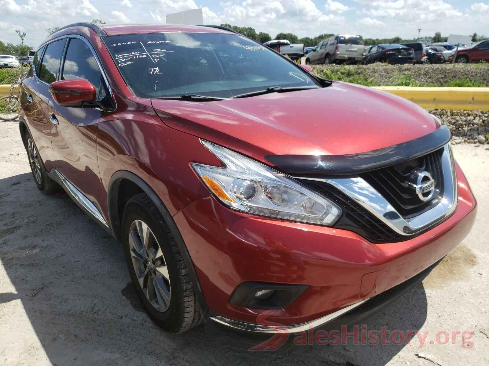 5N1AZ2MG4HN111643 2017 NISSAN MURANO