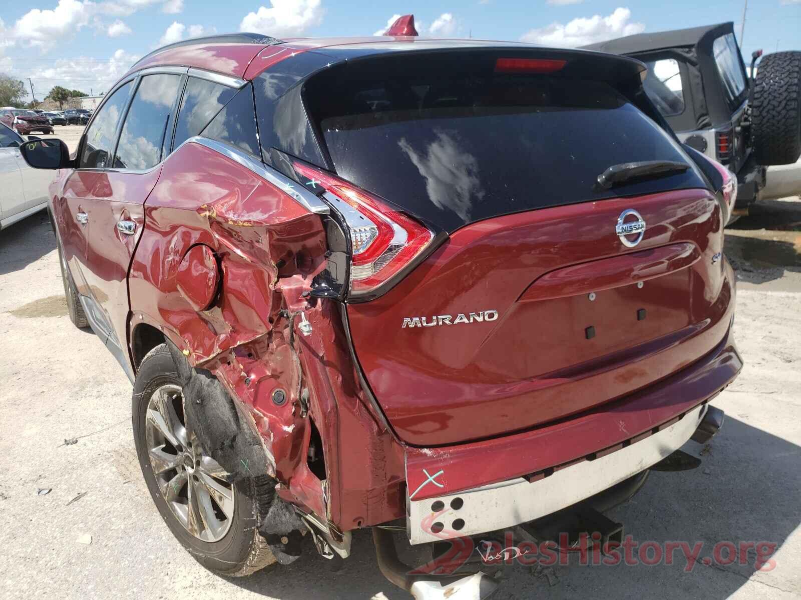 5N1AZ2MG4HN111643 2017 NISSAN MURANO