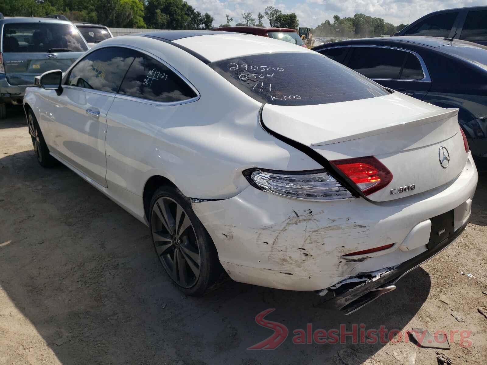 WDDWJ4JB3HF550564 2017 MERCEDES-BENZ C-CLASS