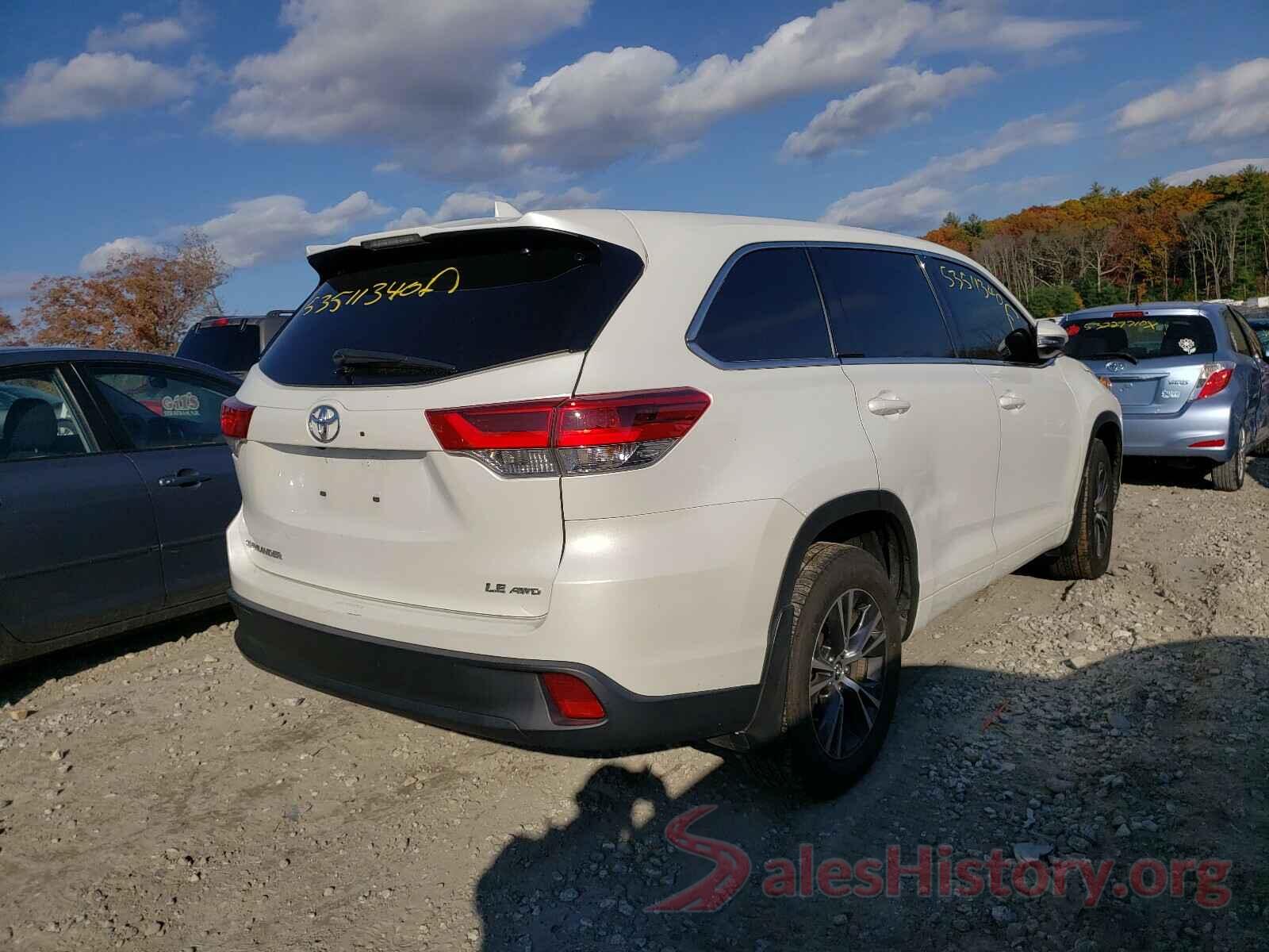 5TDBZRFH7JS831574 2018 TOYOTA HIGHLANDER