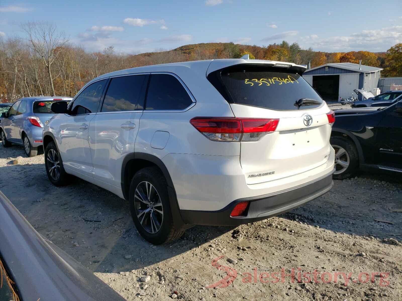 5TDBZRFH7JS831574 2018 TOYOTA HIGHLANDER