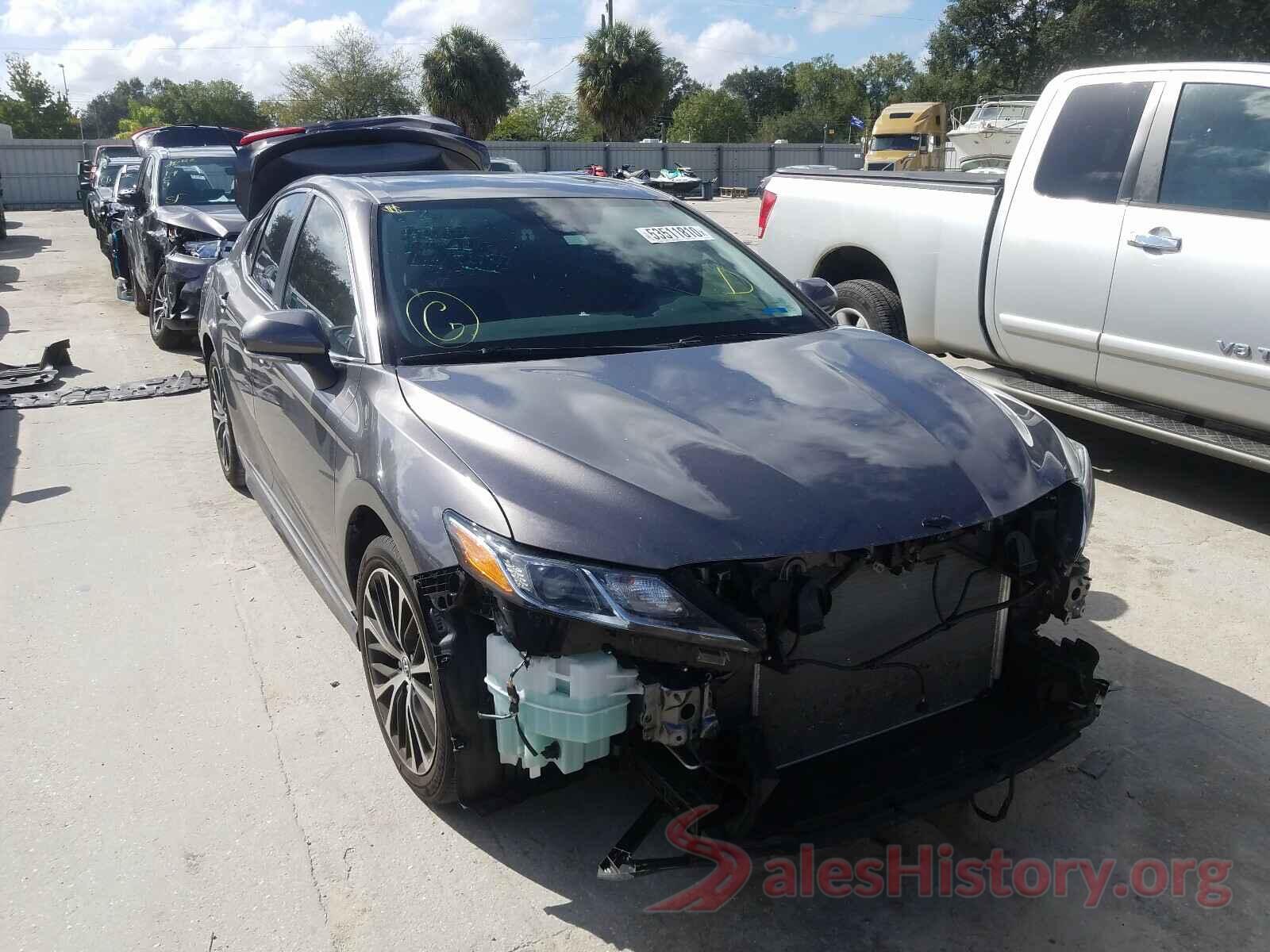 4T1B11HK3KU697687 2019 TOYOTA CAMRY