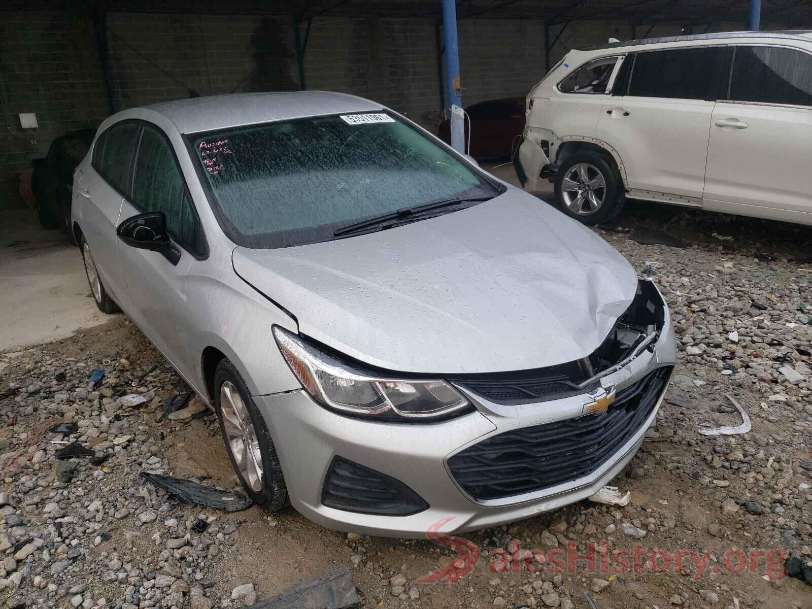 3G1BC6SM7KS594920 2019 CHEVROLET CRUZE