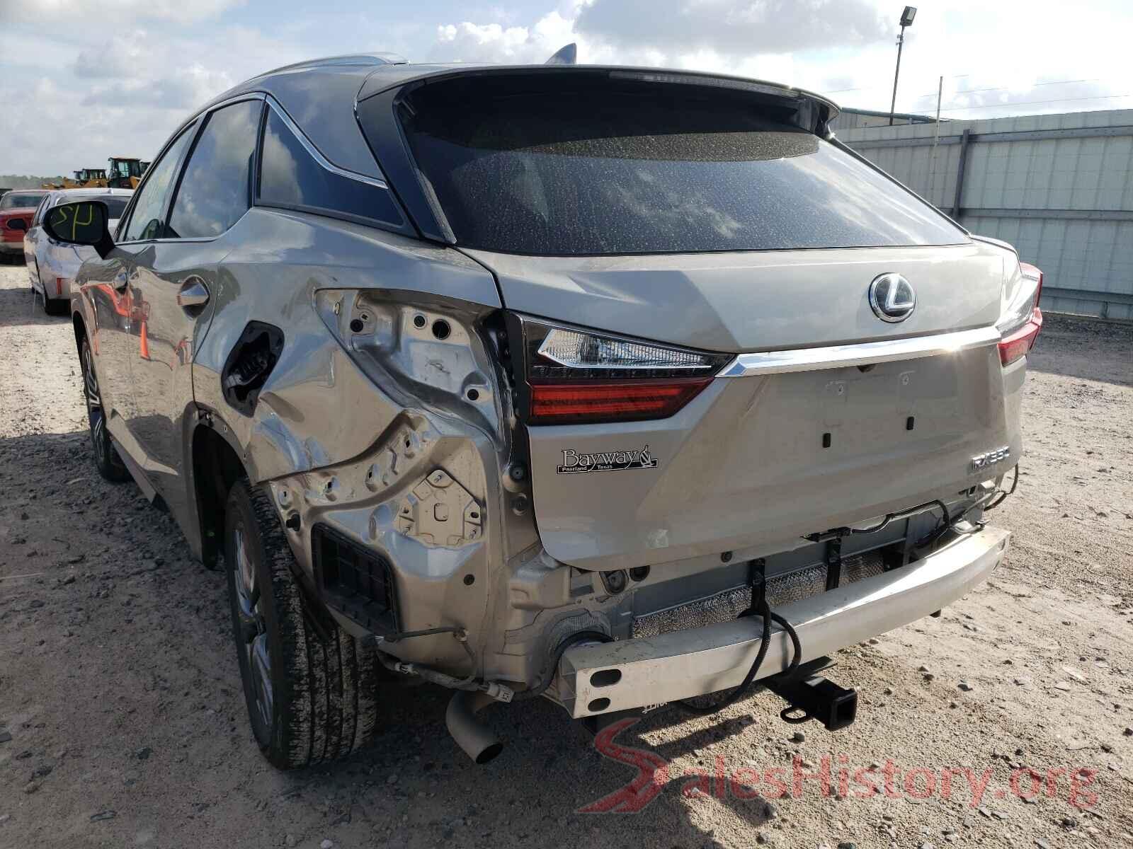 2T2ZZMCA7HC086574 2017 LEXUS RX350