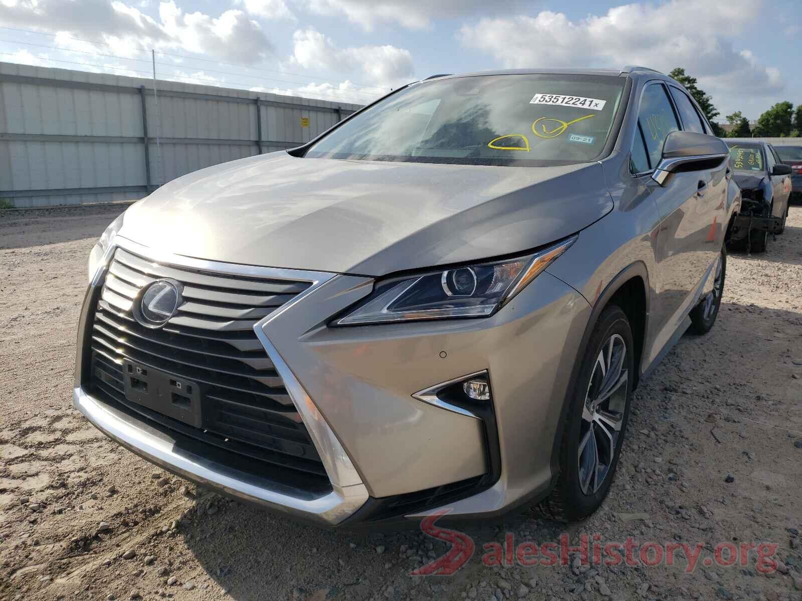 2T2ZZMCA7HC086574 2017 LEXUS RX350