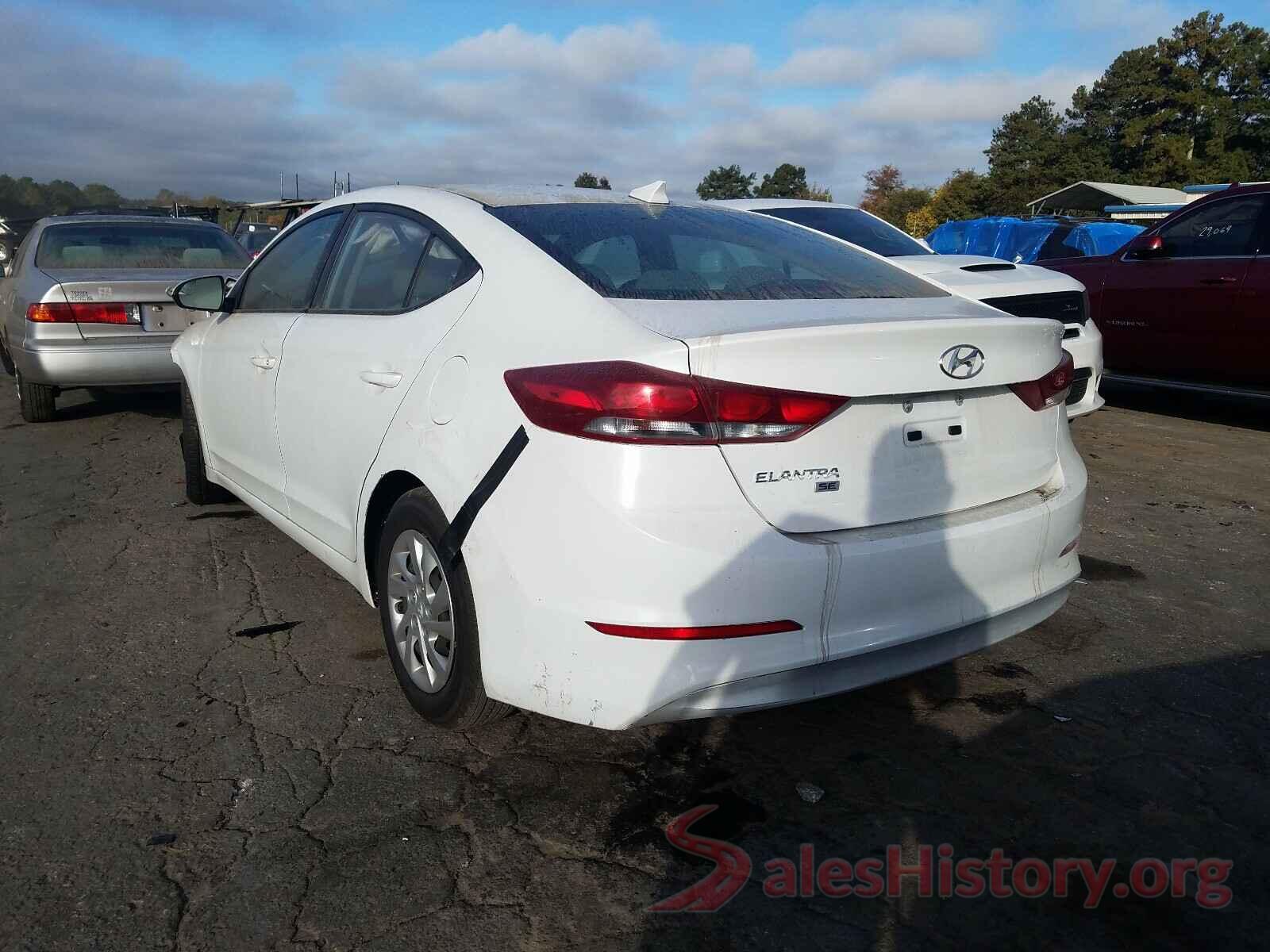 5NPD74LF1HH197649 2017 HYUNDAI ELANTRA