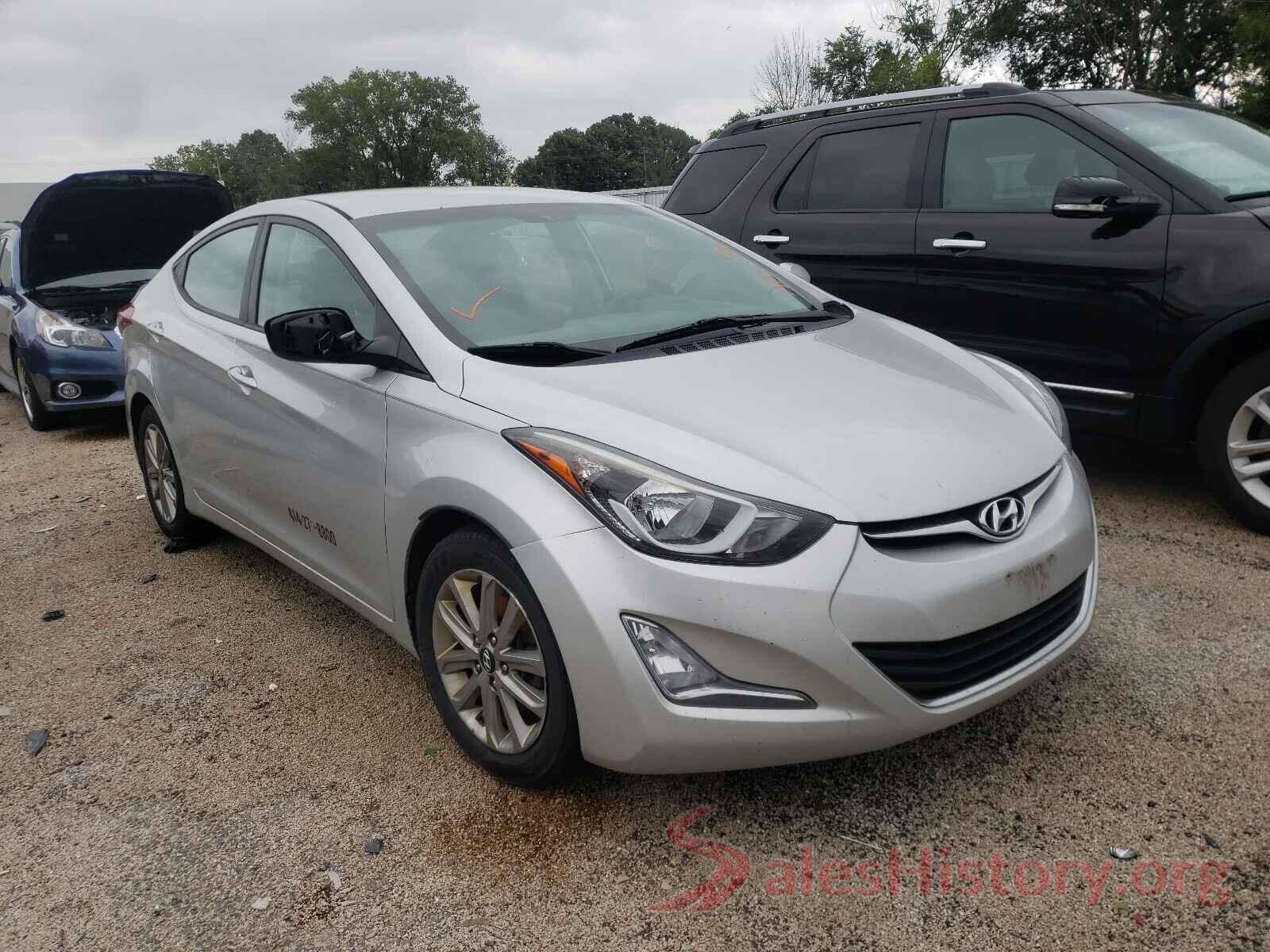 5NPDH4AE7GH765926 2016 HYUNDAI ELANTRA