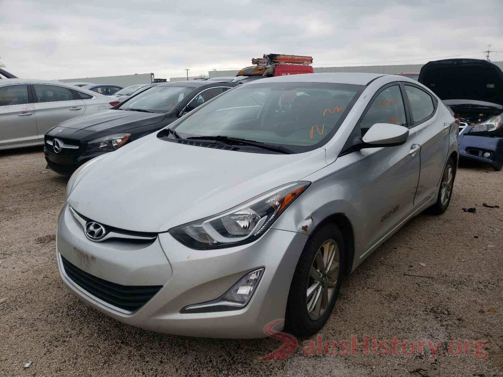 5NPDH4AE7GH765926 2016 HYUNDAI ELANTRA