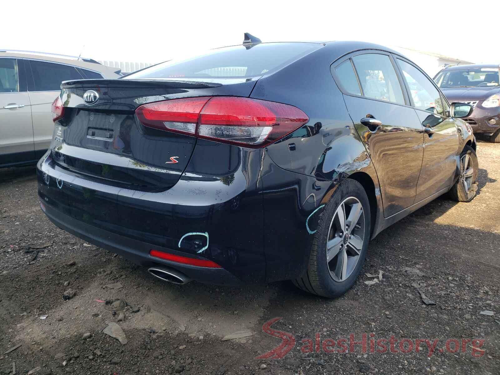 3KPFL4A72JE221158 2018 KIA FORTE