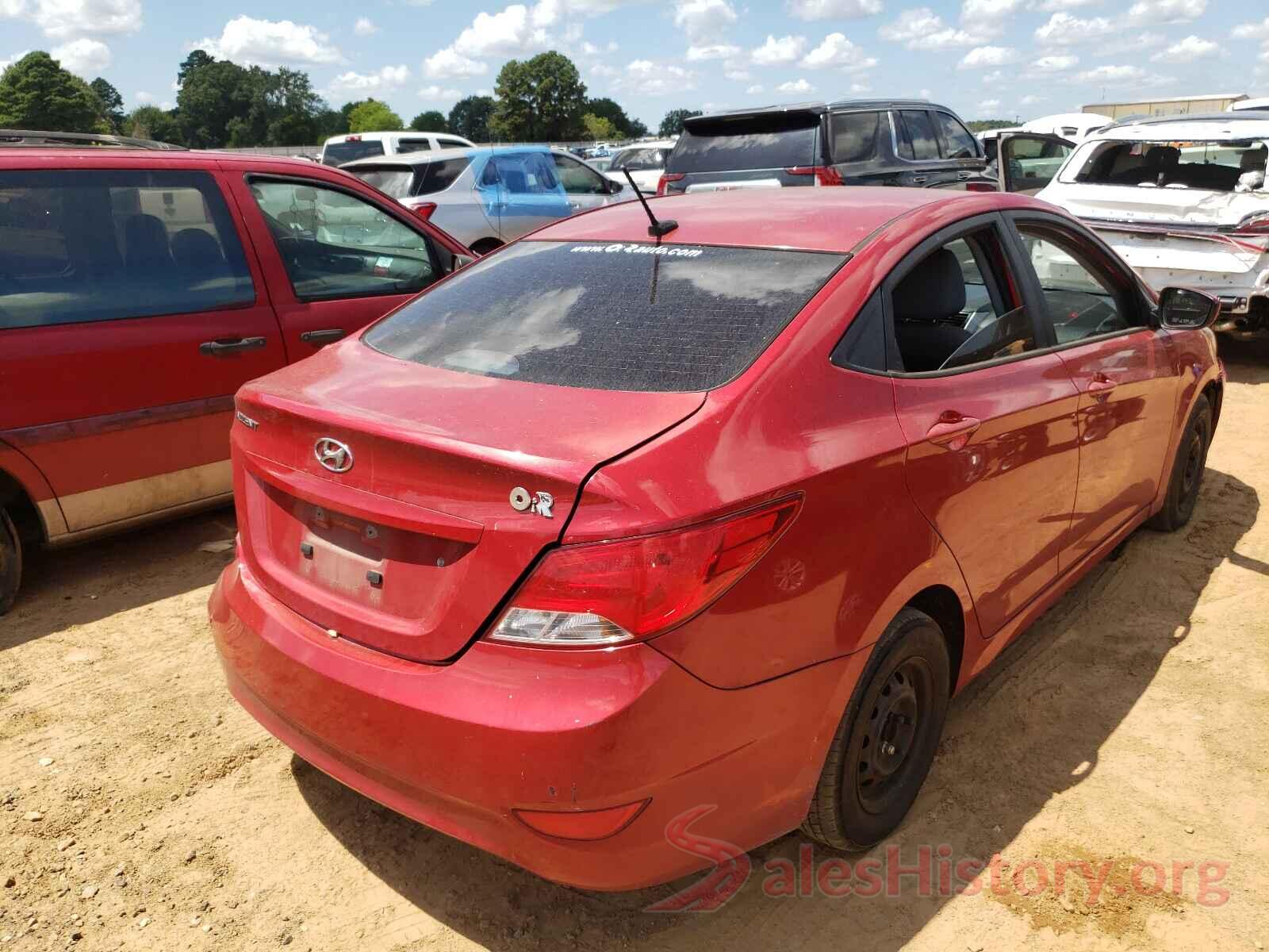 KMHCT4AE5GU942078 2016 HYUNDAI ACCENT