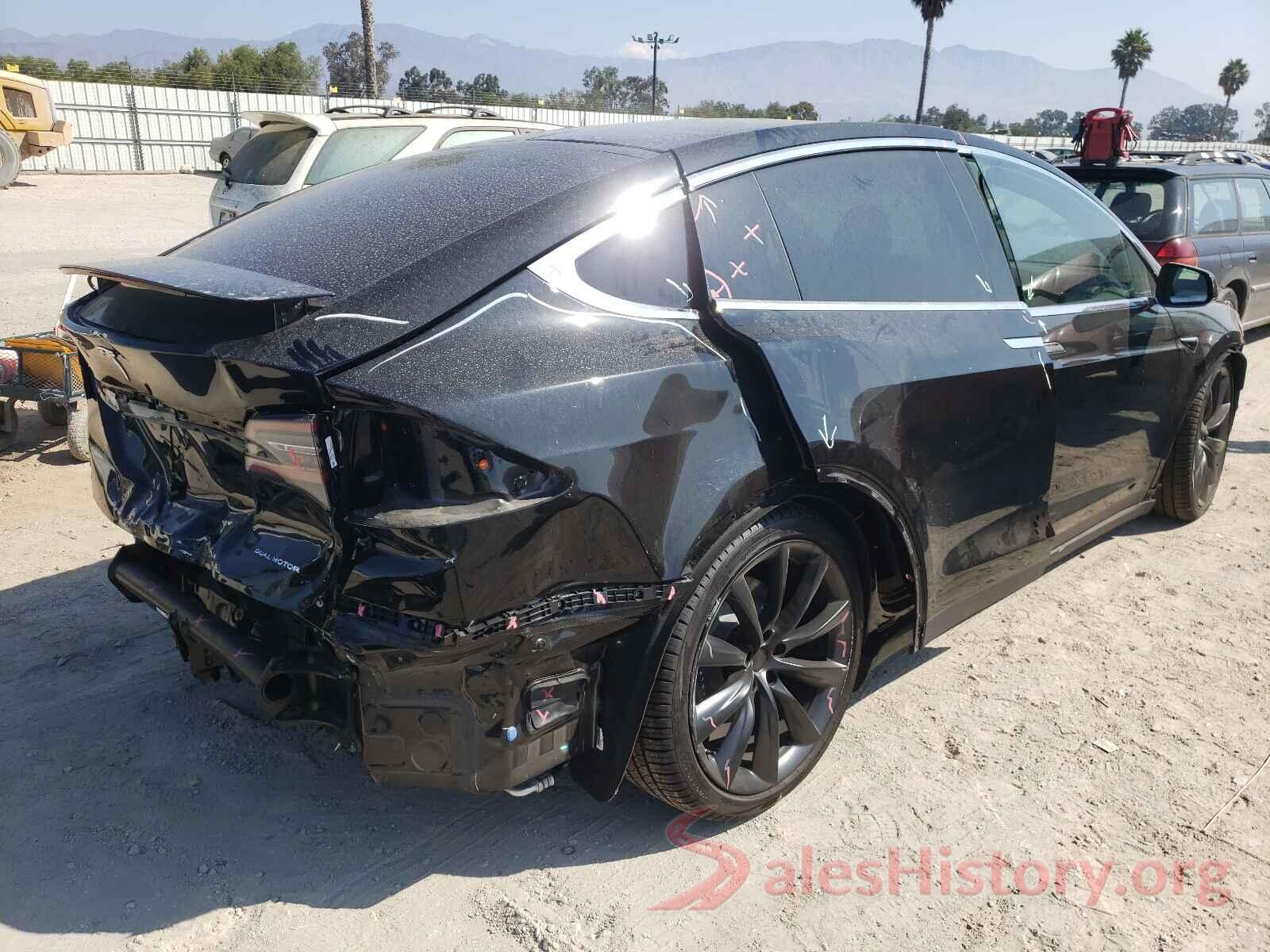 5YJXCBE23MF325230 2021 TESLA MODEL X