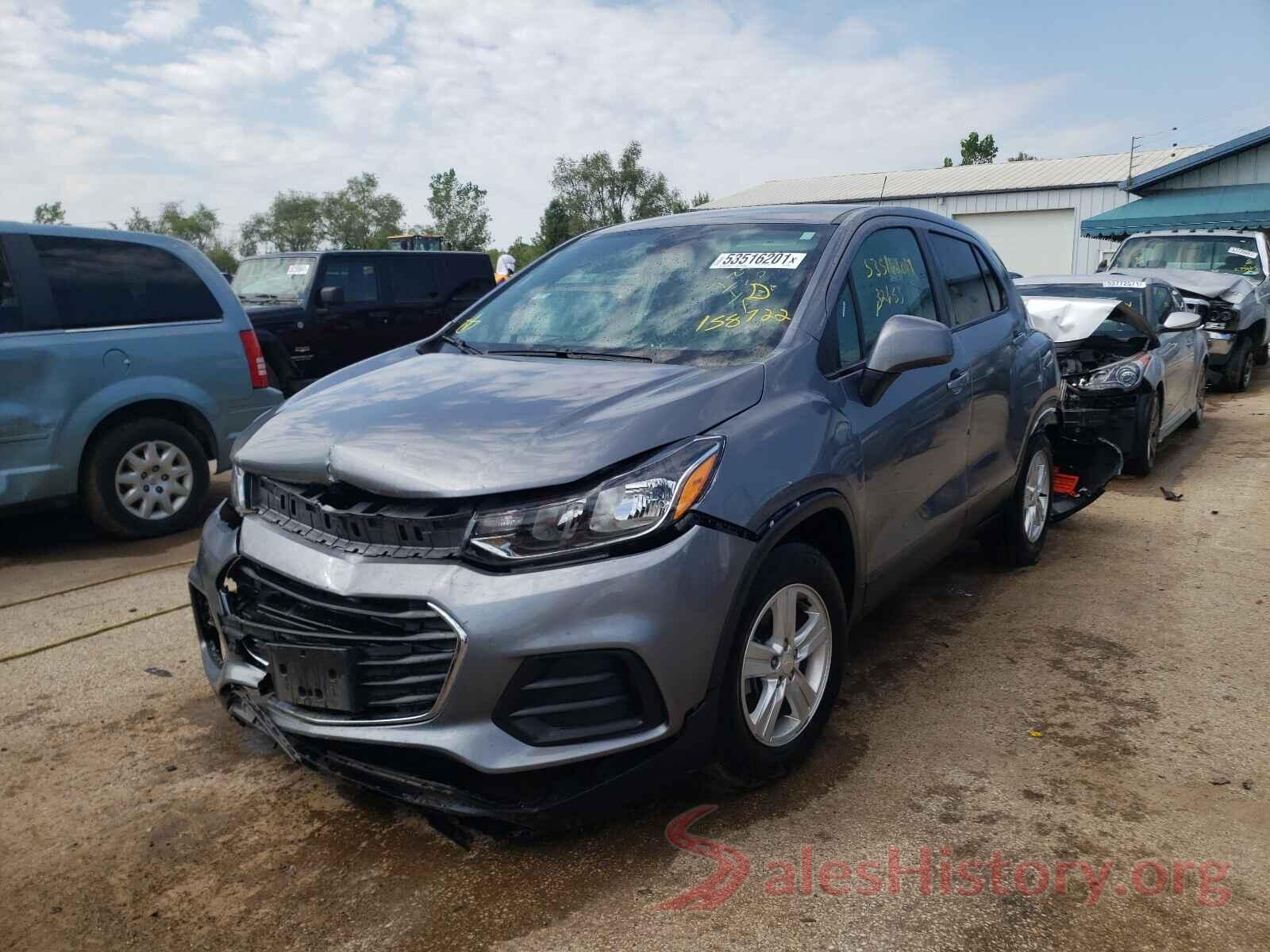 3GNCJKSBXLL158722 2020 CHEVROLET TRAX