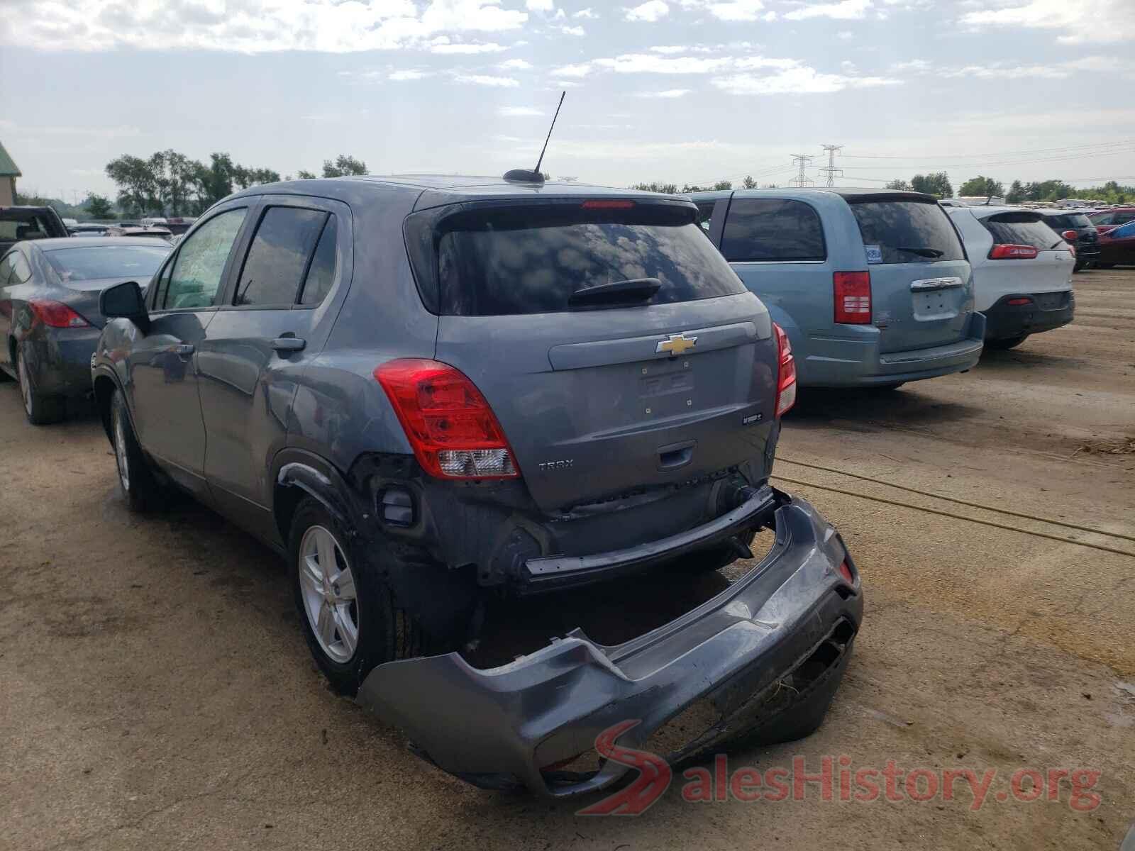 3GNCJKSBXLL158722 2020 CHEVROLET TRAX