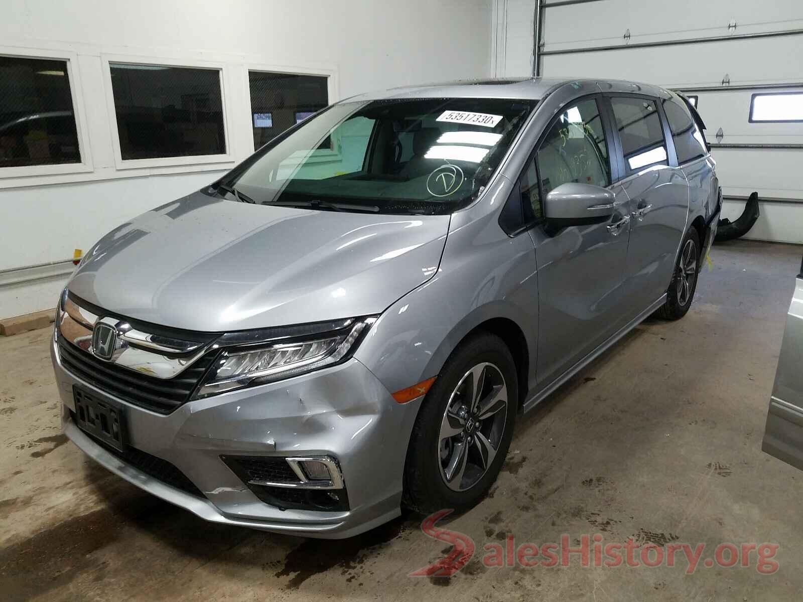 5FNRL6H84KB116608 2019 HONDA ODYSSEY