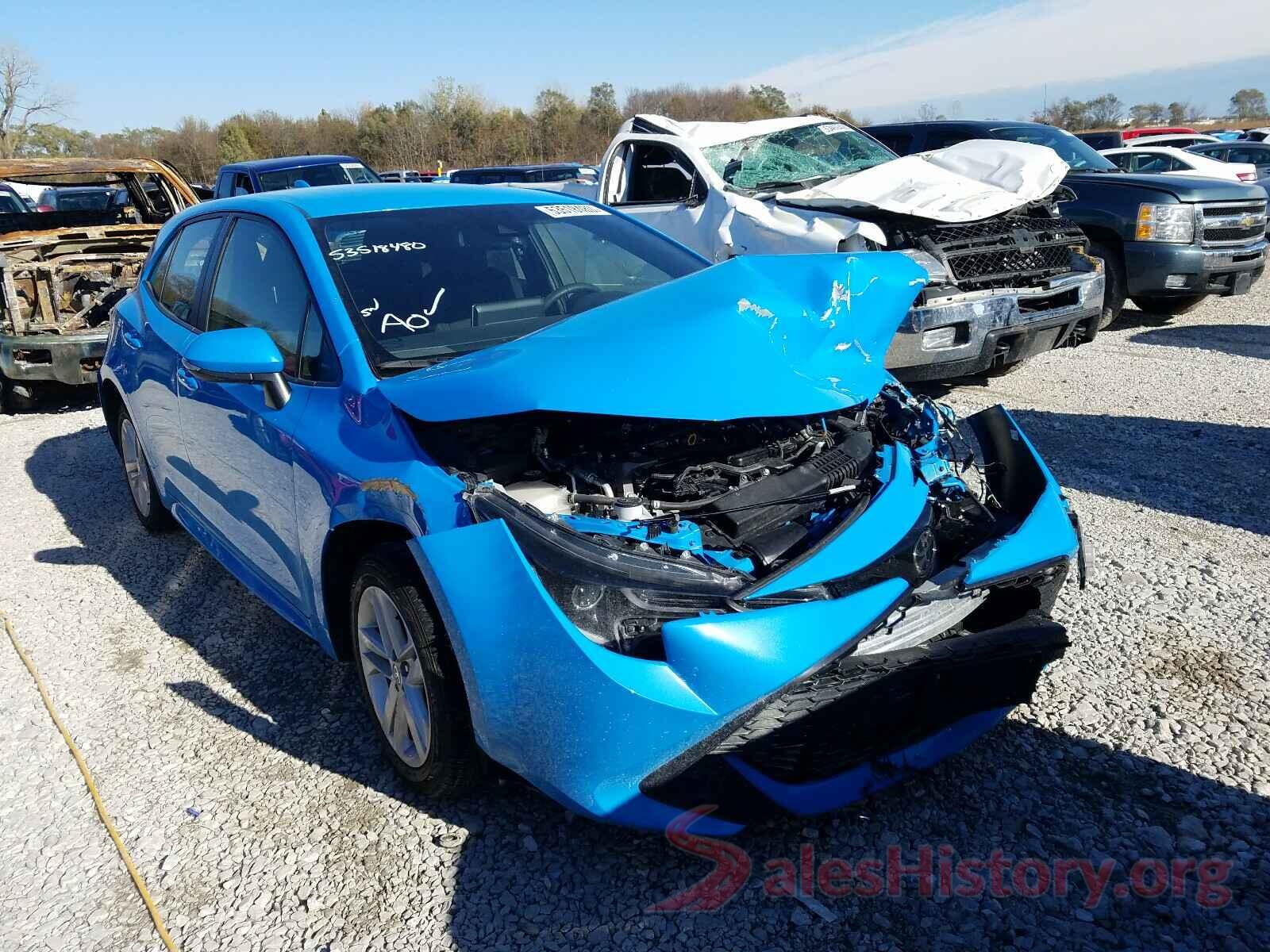 JTNK4RBE7K3023878 2019 TOYOTA COROLLA