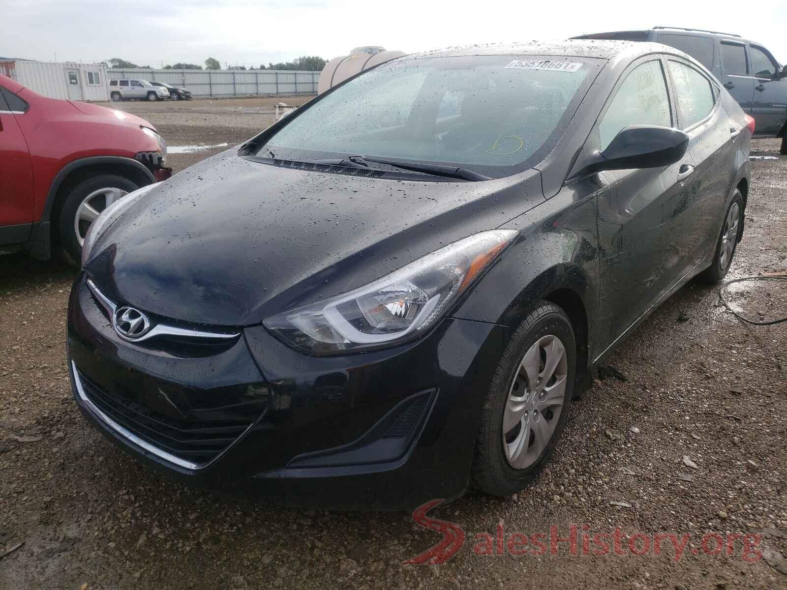 5NPDH4AE3GH784778 2016 HYUNDAI ELANTRA