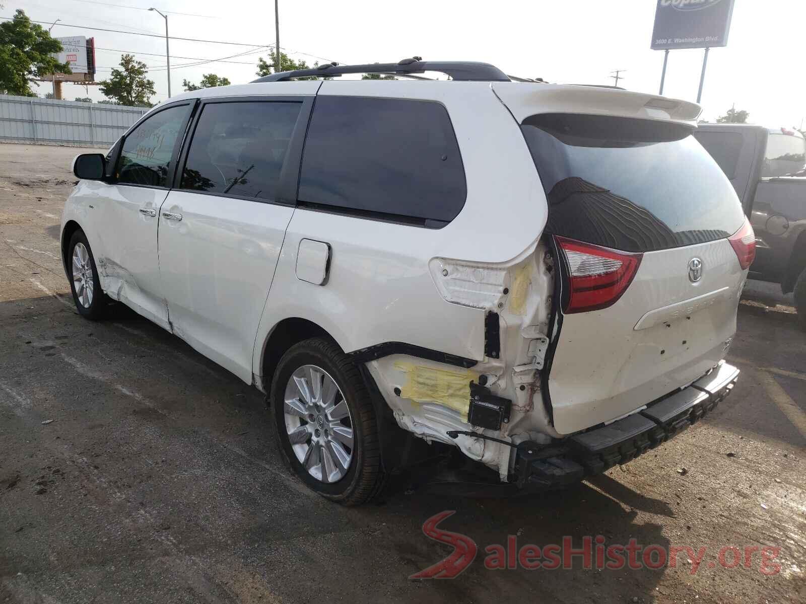 5TDDK3DC5GS130302 2016 TOYOTA SIENNA