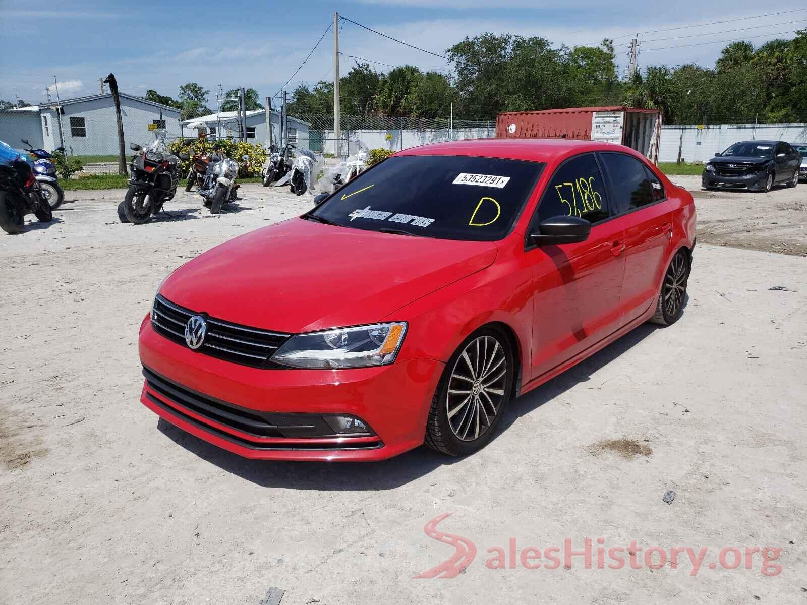 3VWB17AJ6GM293719 2016 VOLKSWAGEN JETTA