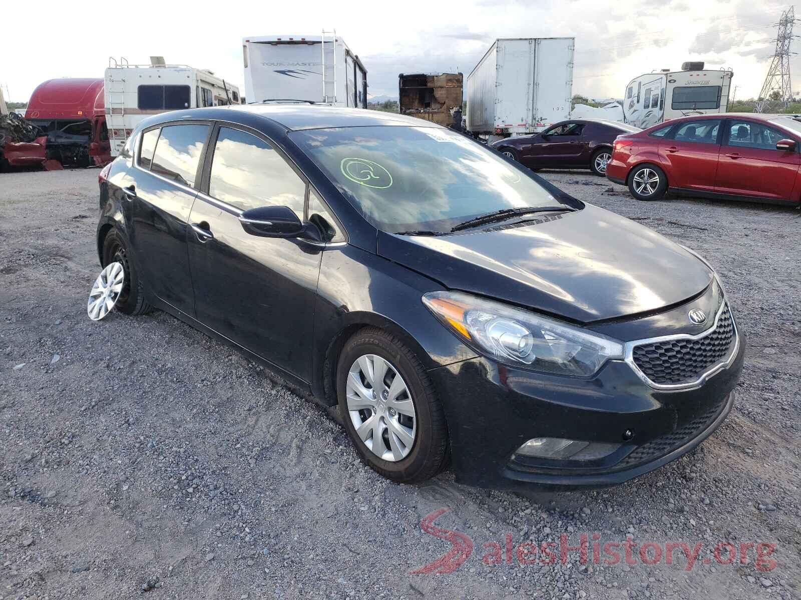 KNAFX5A85G5617895 2016 KIA FORTE