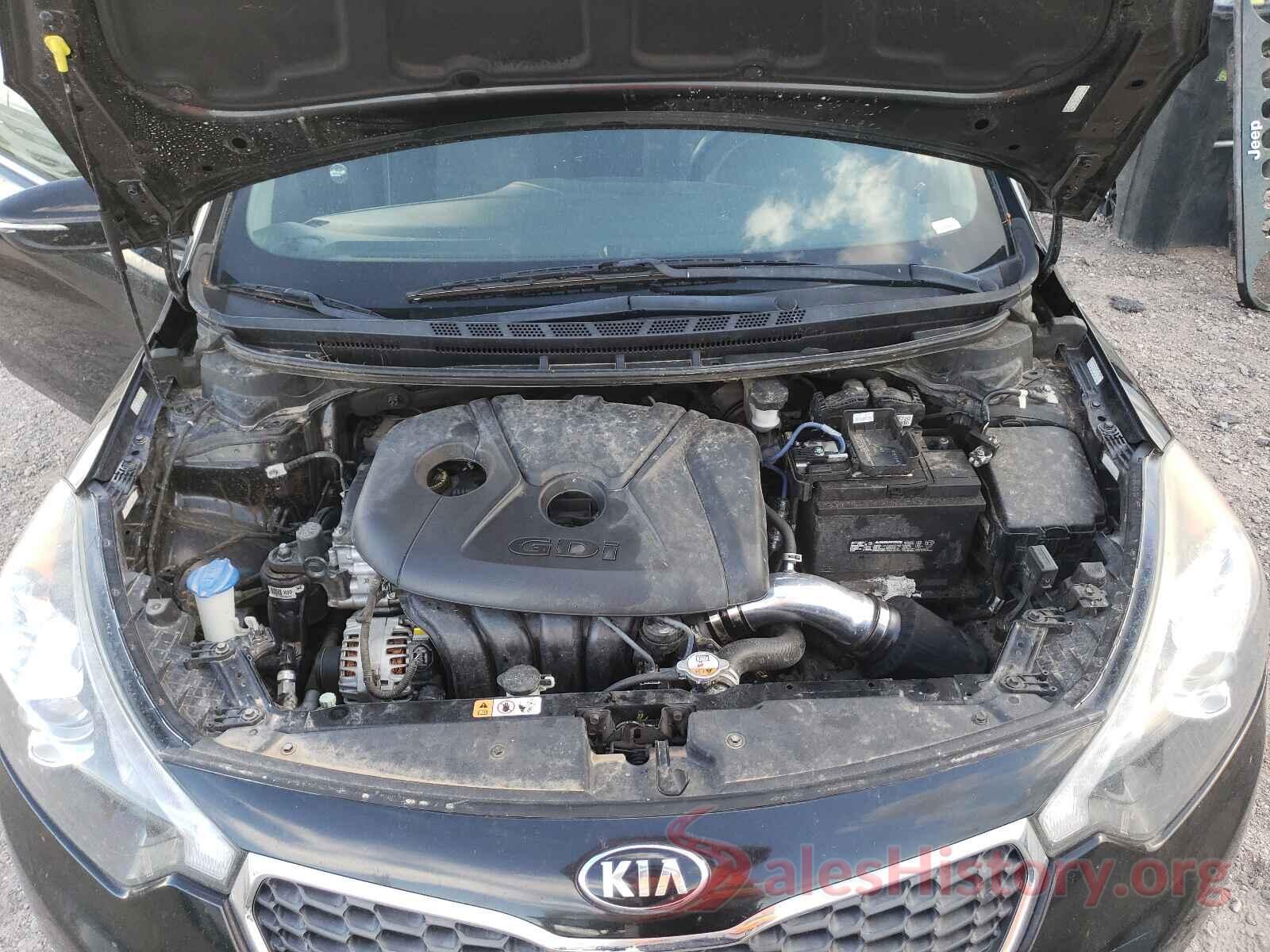 KNAFX5A85G5617895 2016 KIA FORTE