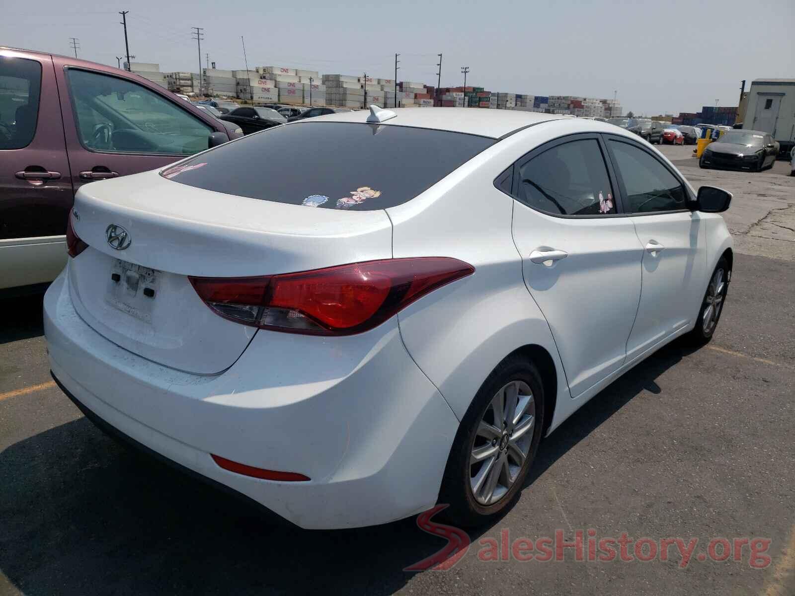 5NPDH4AE6GH706916 2016 HYUNDAI ELANTRA