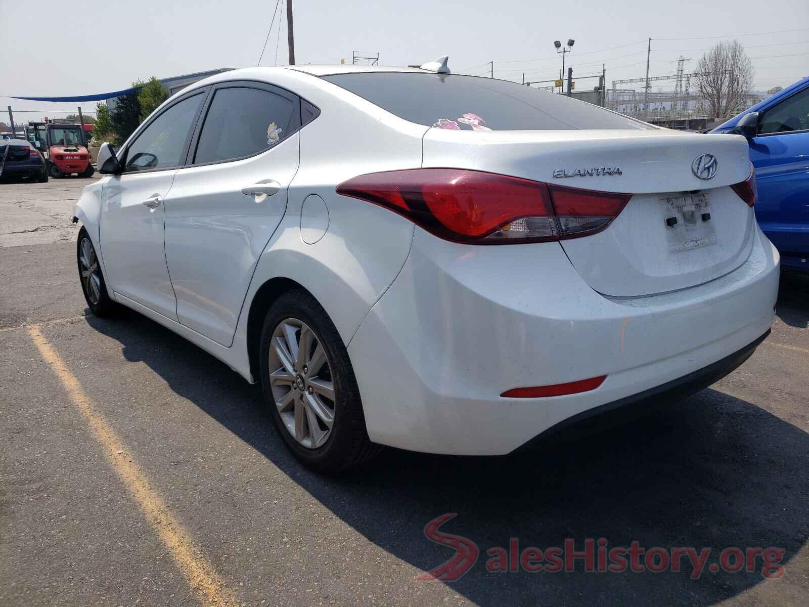 5NPDH4AE6GH706916 2016 HYUNDAI ELANTRA