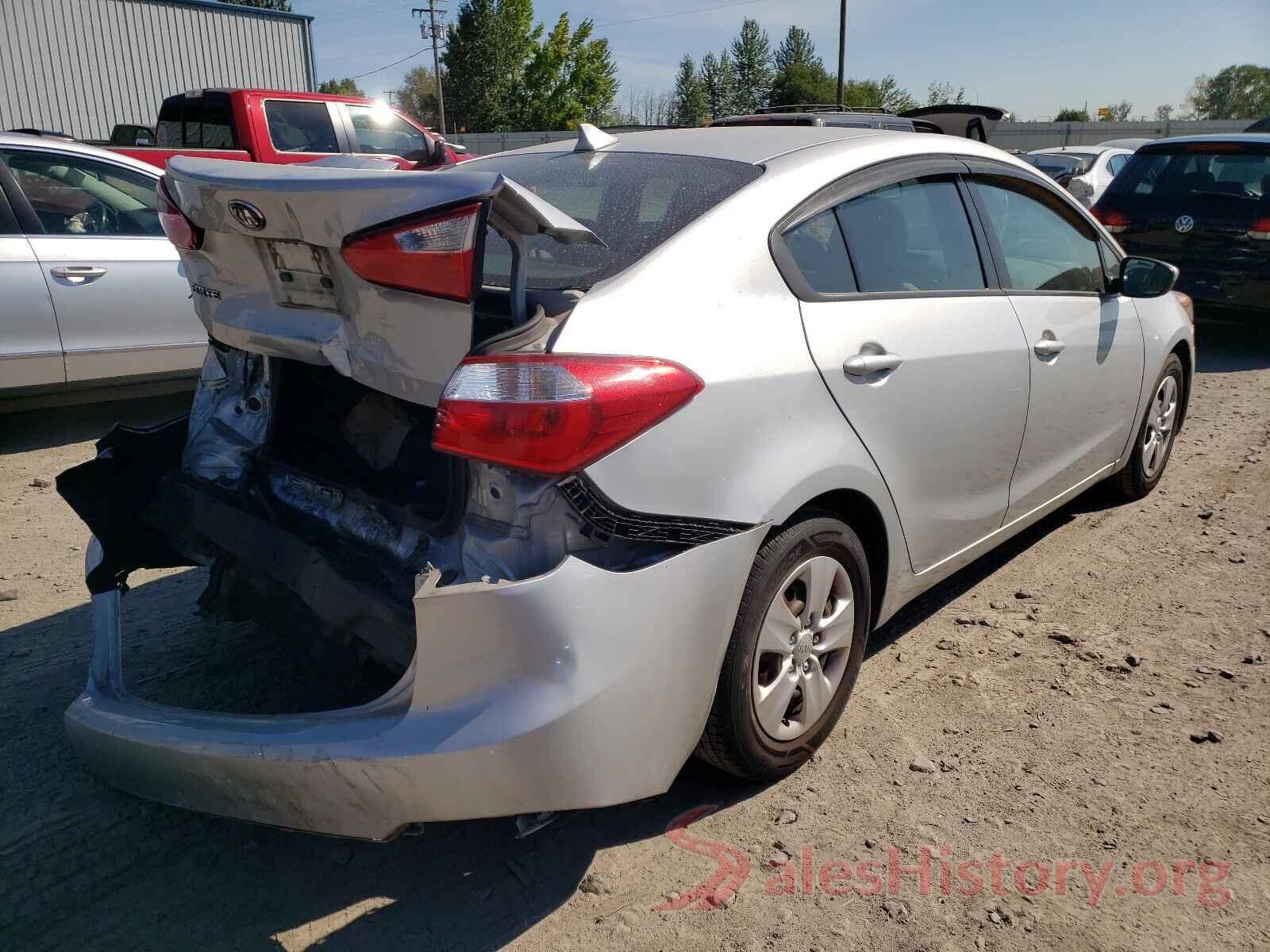 KNAFK4A63G5510870 2016 KIA FORTE