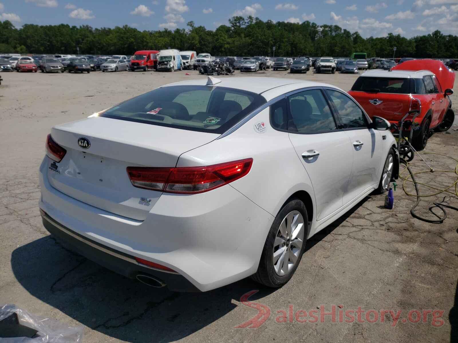 5XXGU4L31GG018161 2016 KIA OPTIMA