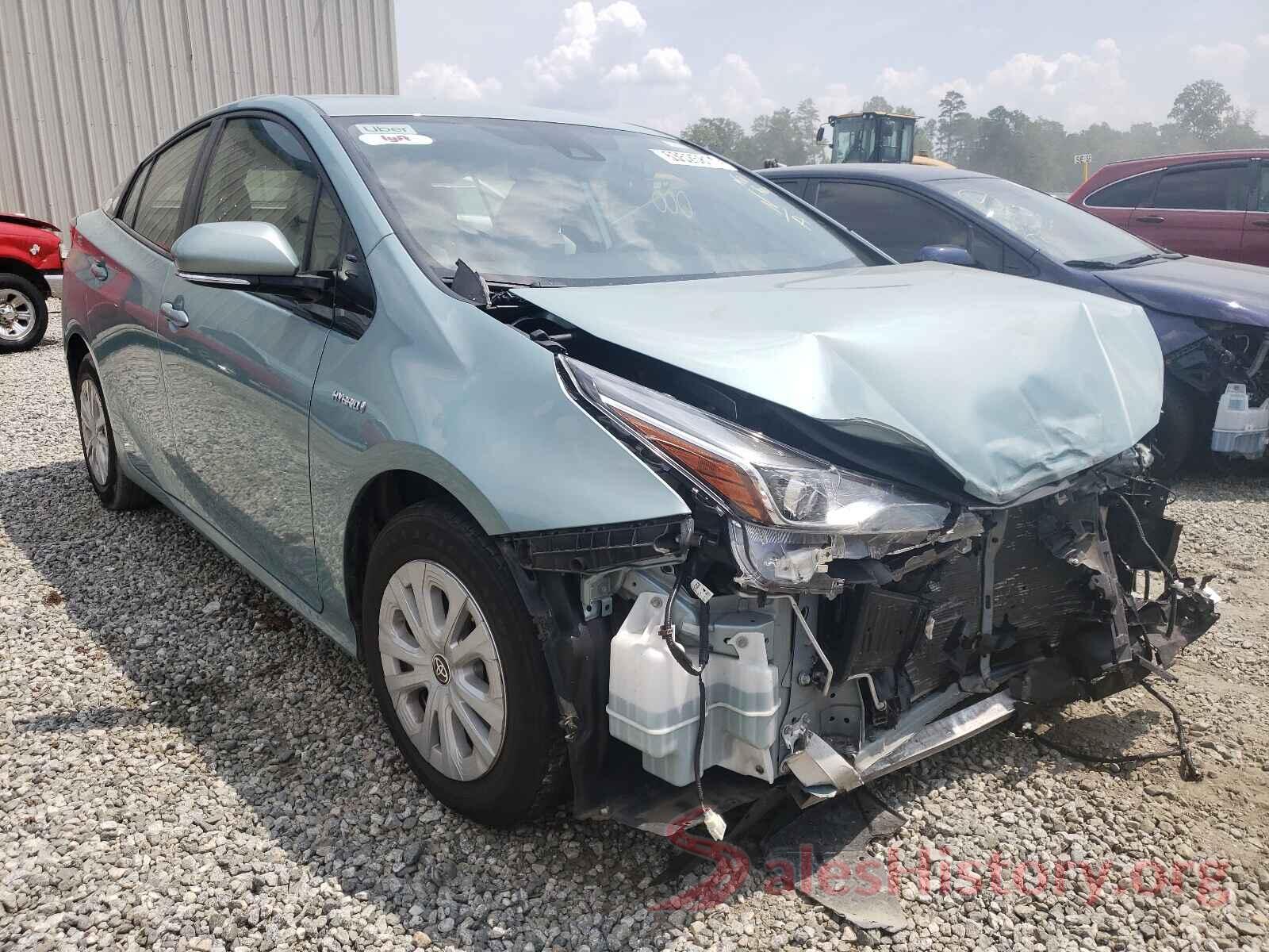 JTDKARFU3K3101801 2019 TOYOTA PRIUS