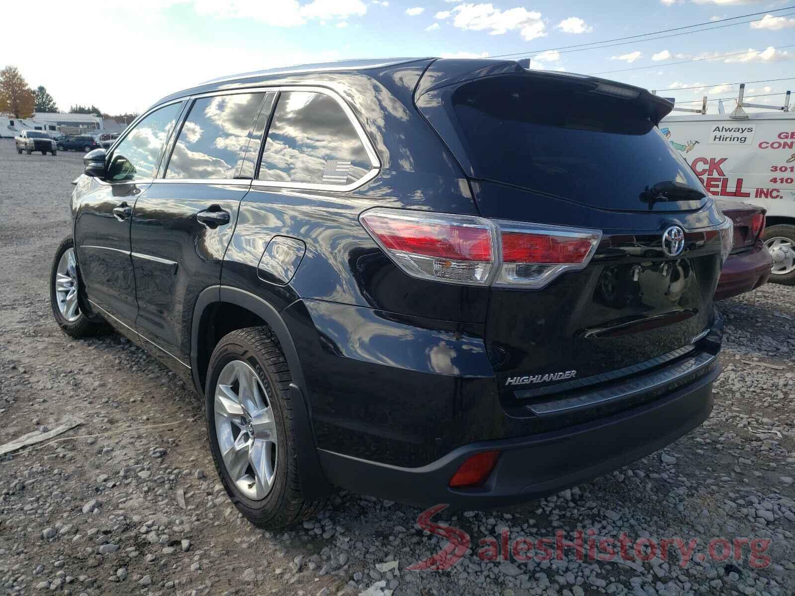 5TDDKRFH7GS287678 2016 TOYOTA HIGHLANDER