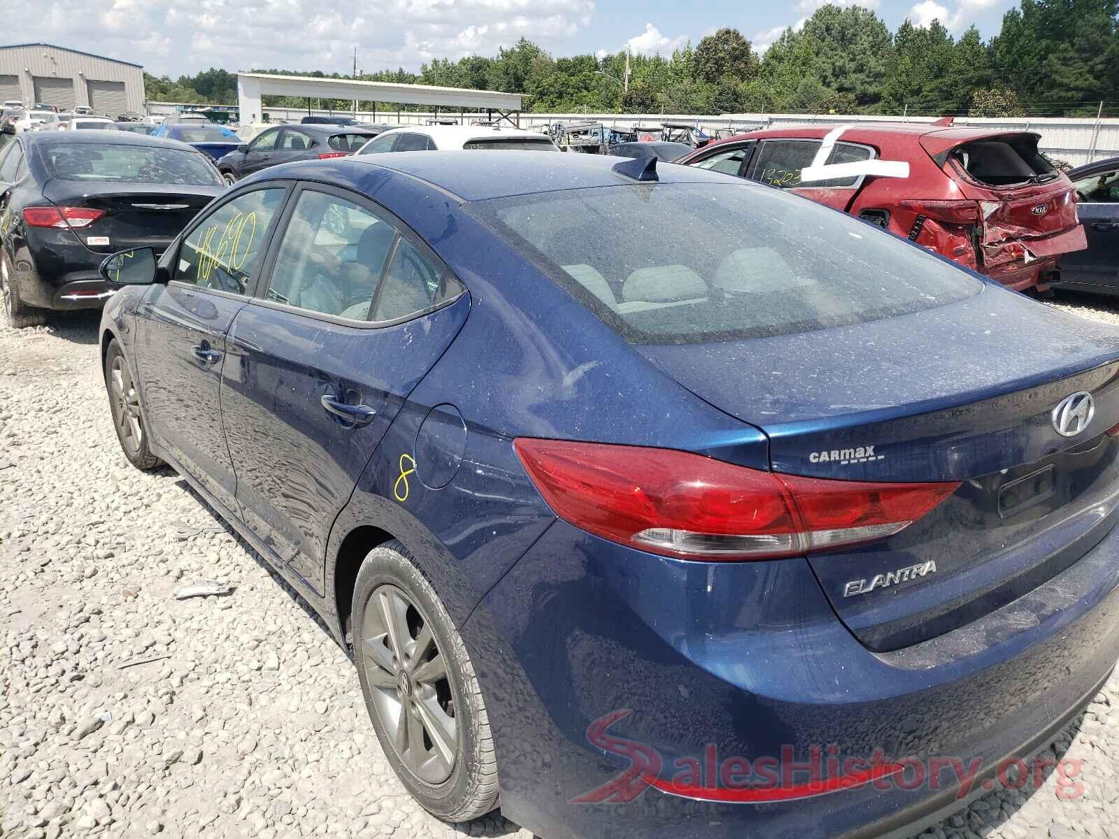 5NPD84LF8HH172535 2017 HYUNDAI ELANTRA