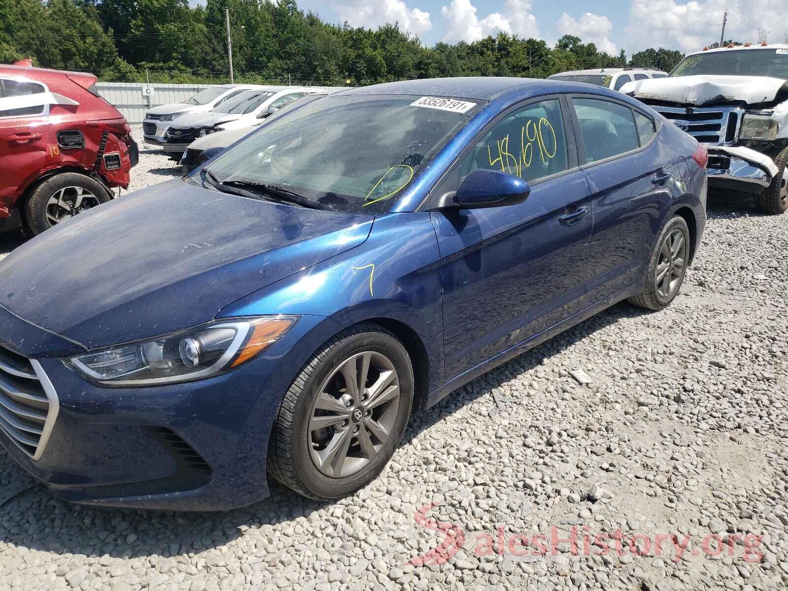 5NPD84LF8HH172535 2017 HYUNDAI ELANTRA