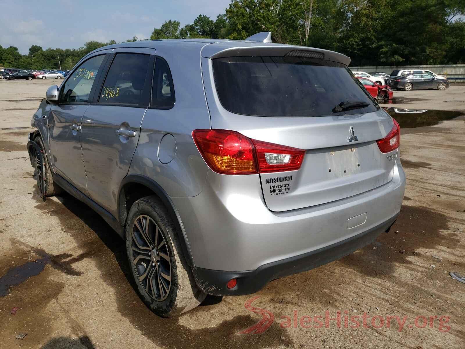 JA4AR3AU6HZ066910 2017 MITSUBISHI OUTLANDER