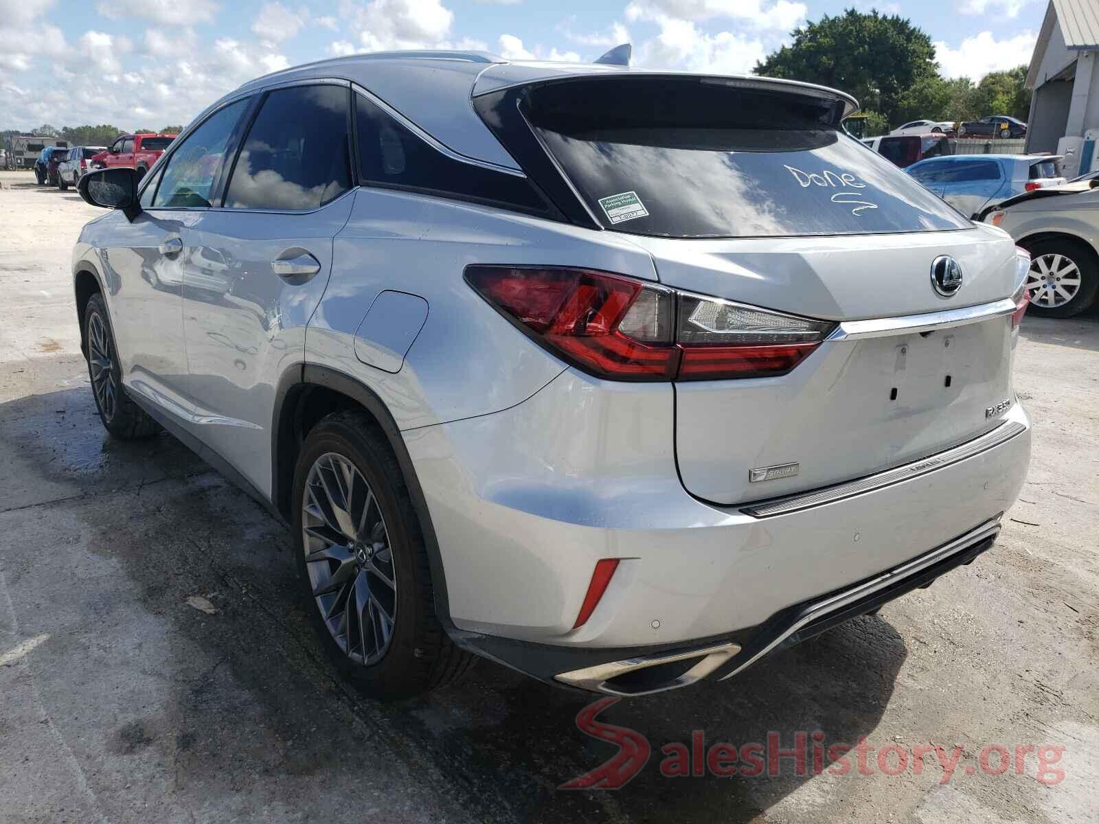 2T2BZMCA5KC174256 2019 LEXUS RX350