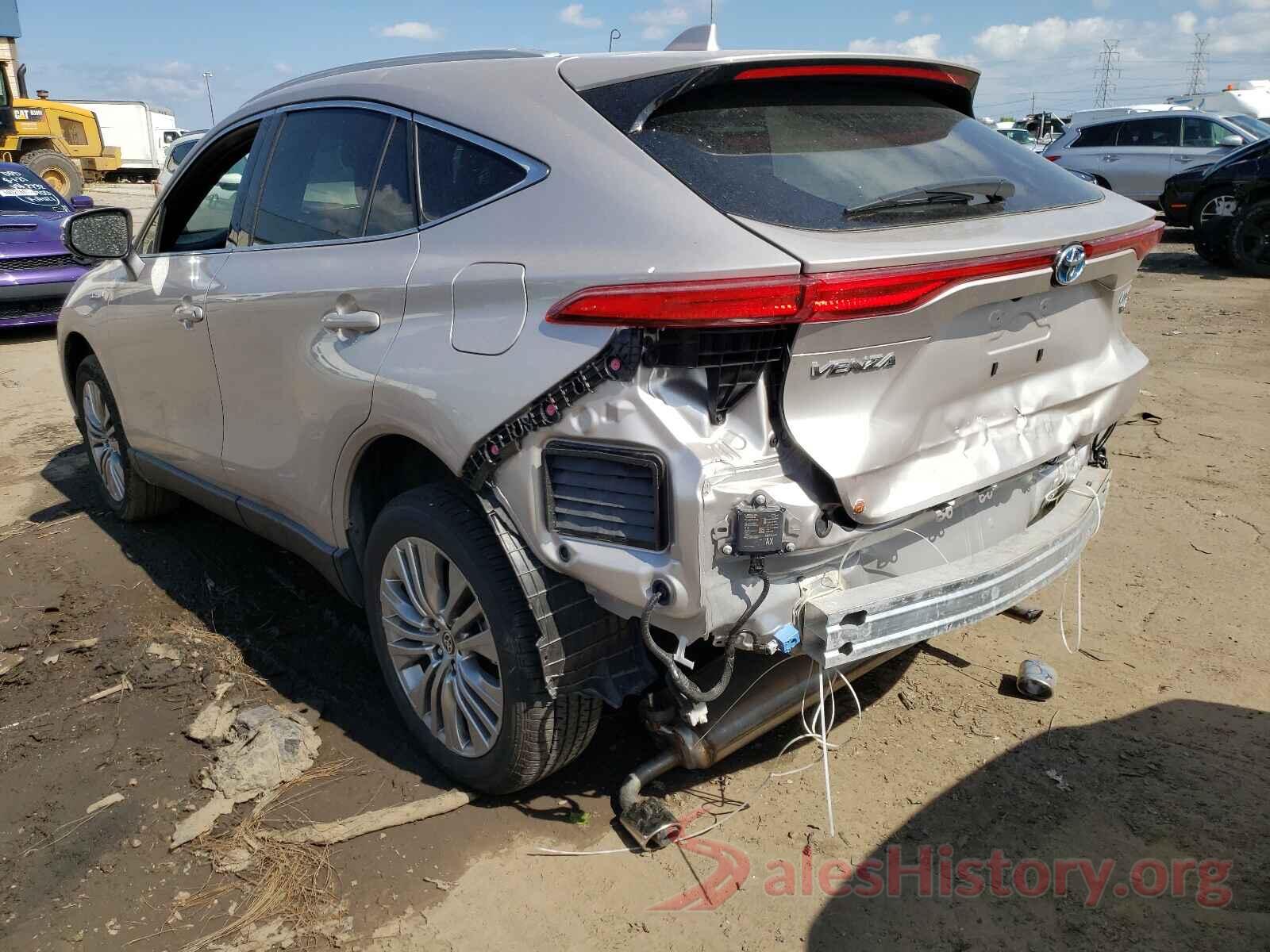 JTEAAAAH9MJ021694 2021 TOYOTA VENZA