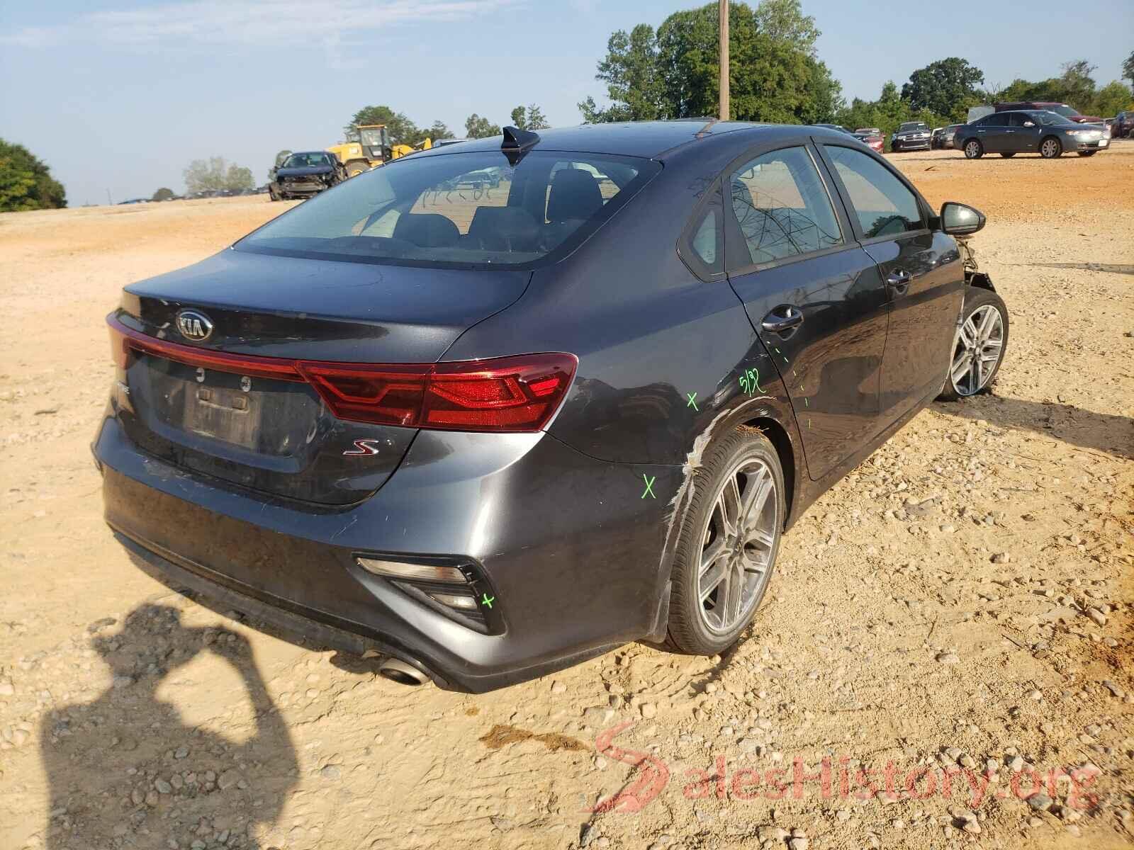 3KPF34ADXKE056970 2019 KIA FORTE