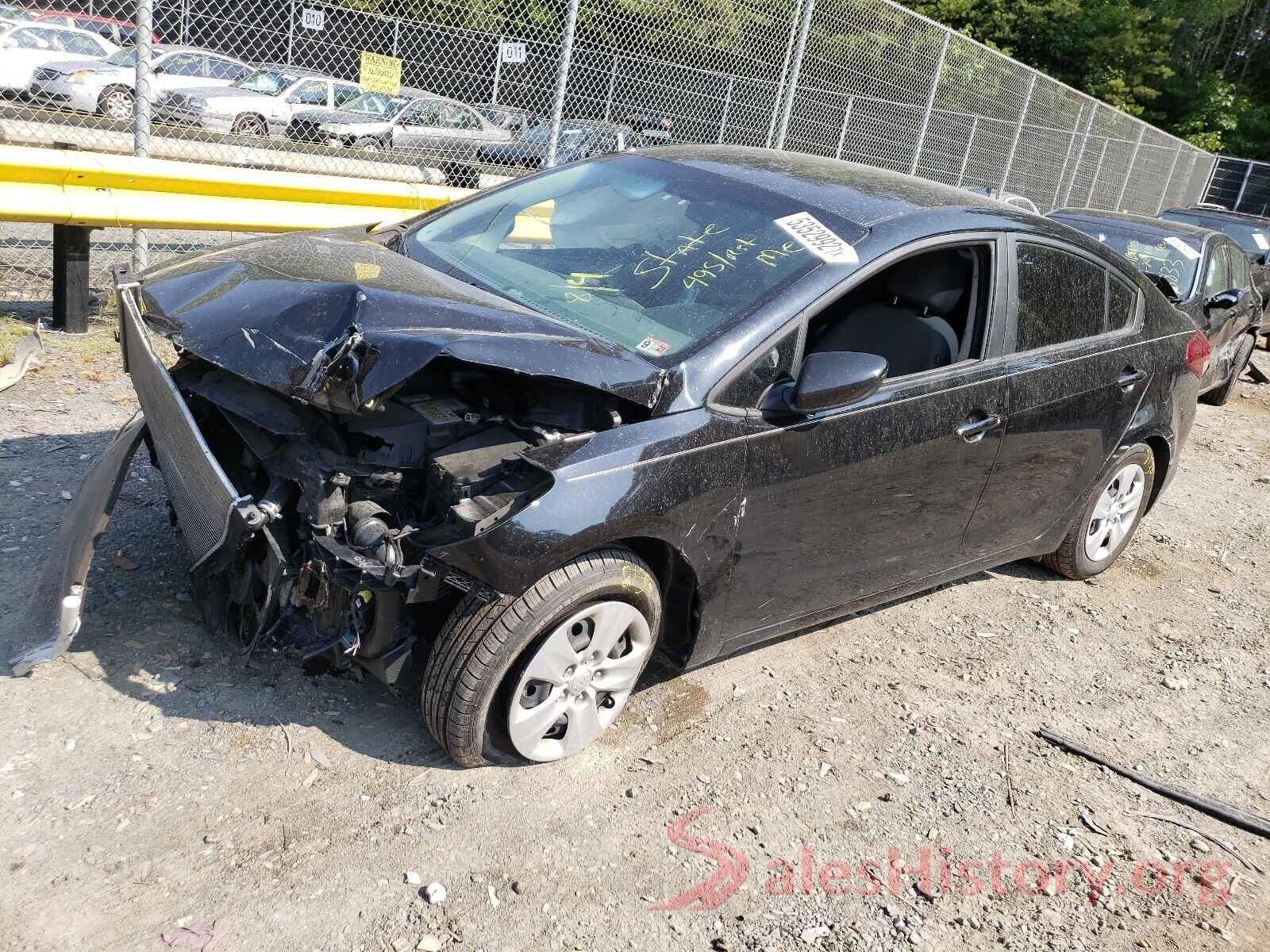 3KPFL4A75JE272170 2018 KIA FORTE