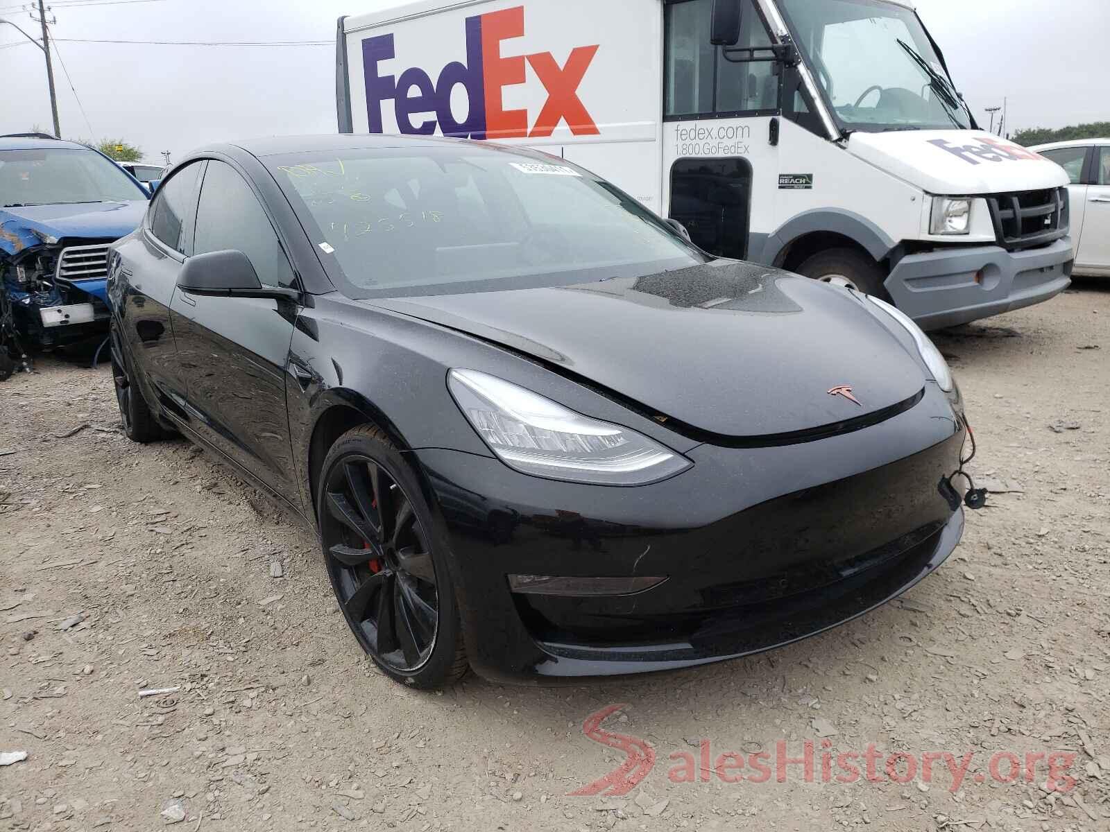 5YJ3E1EBXKF425518 2019 TESLA MODEL 3