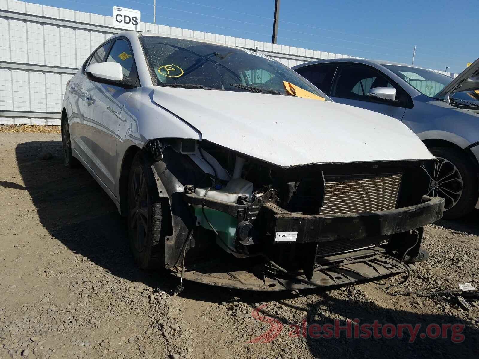 5NPD84LF9JH352869 2018 HYUNDAI ELANTRA