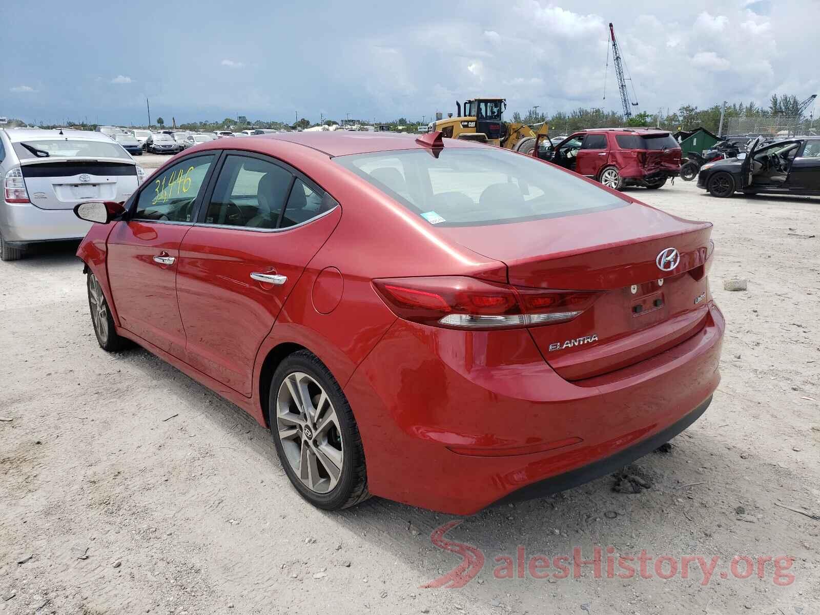 5NPD84LF5HH021247 2017 HYUNDAI ELANTRA